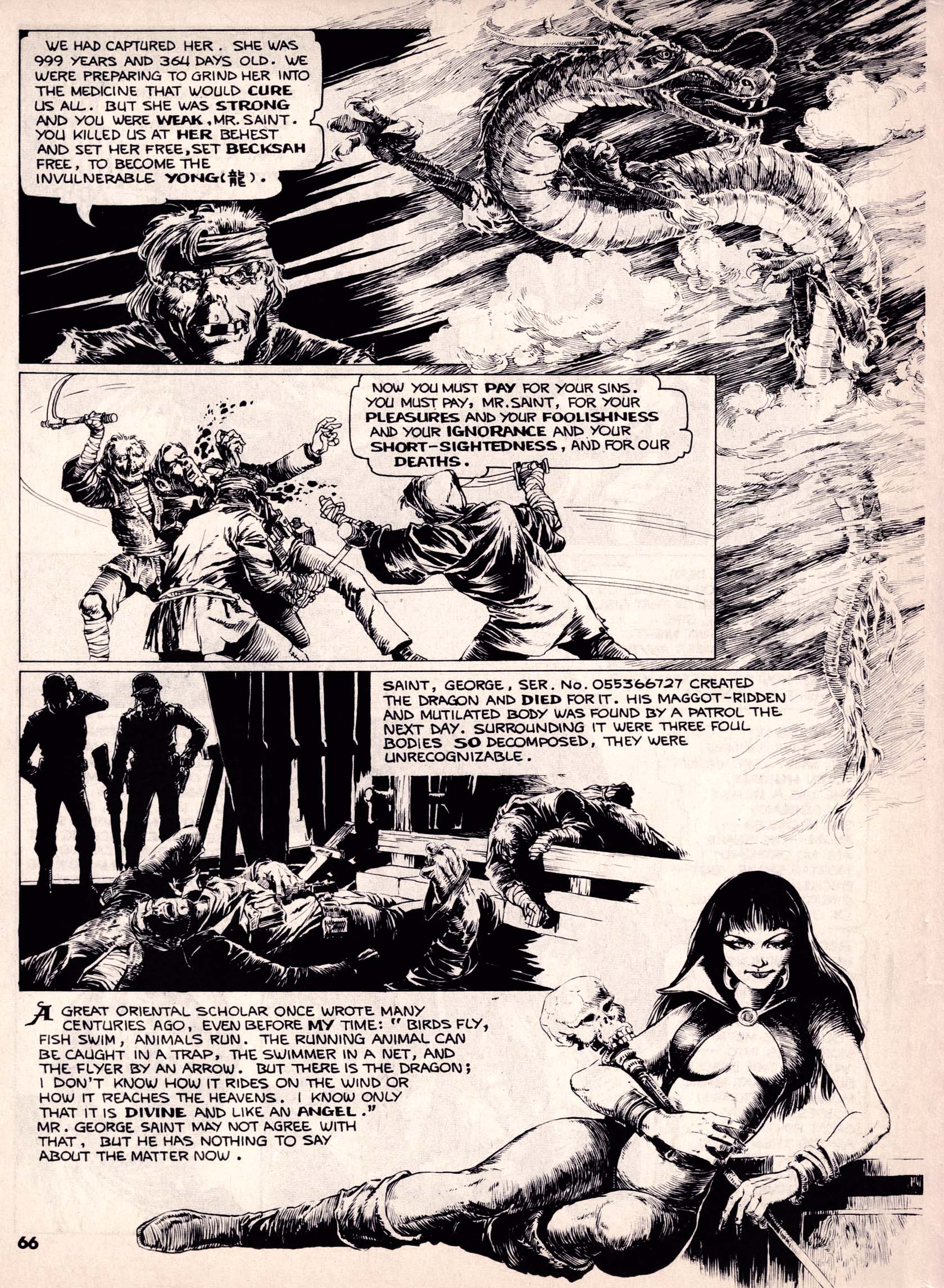 Read online Vampirella (1969) comic -  Issue #11 - 65