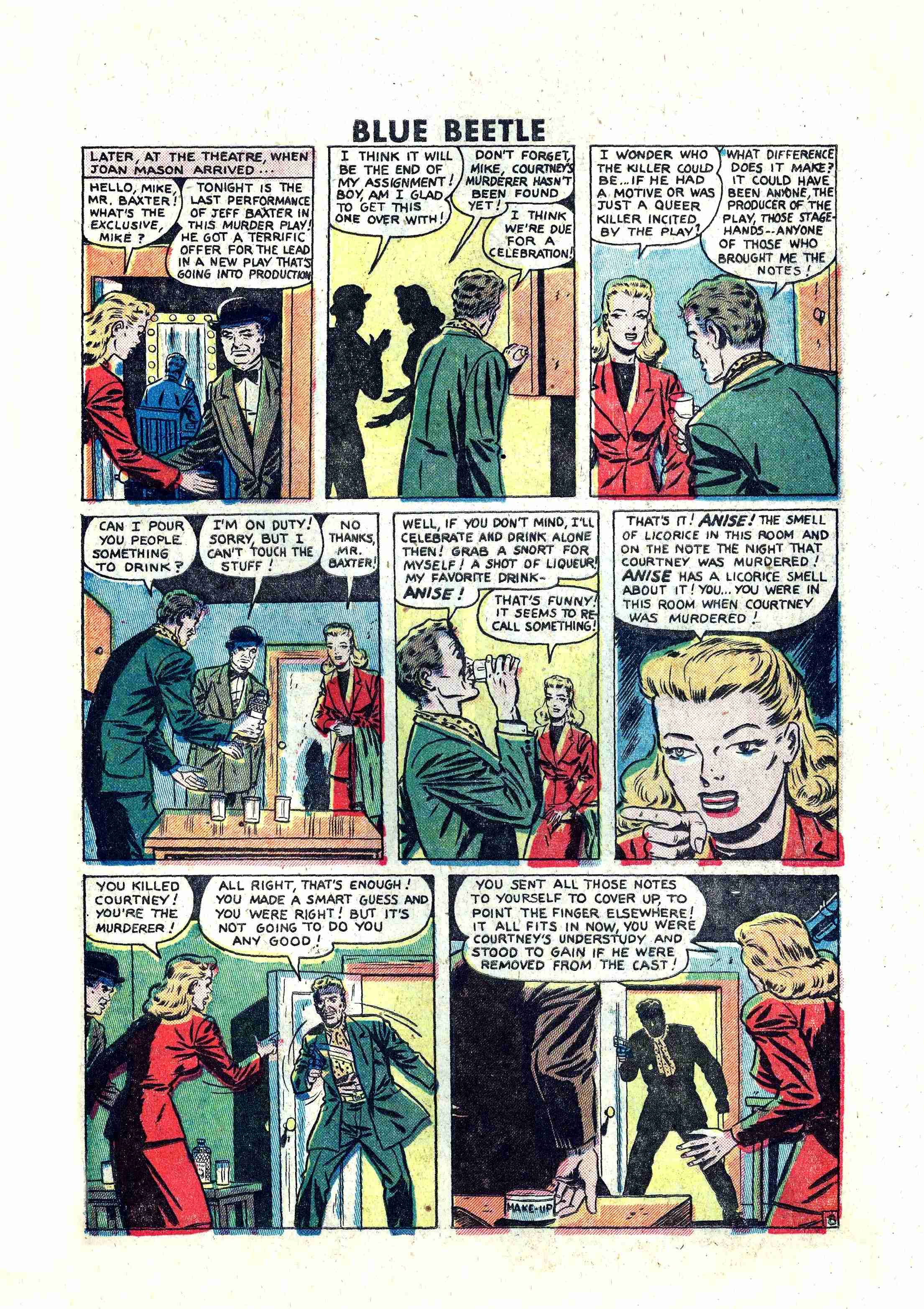Read online The Blue Beetle comic -  Issue #60 - 19