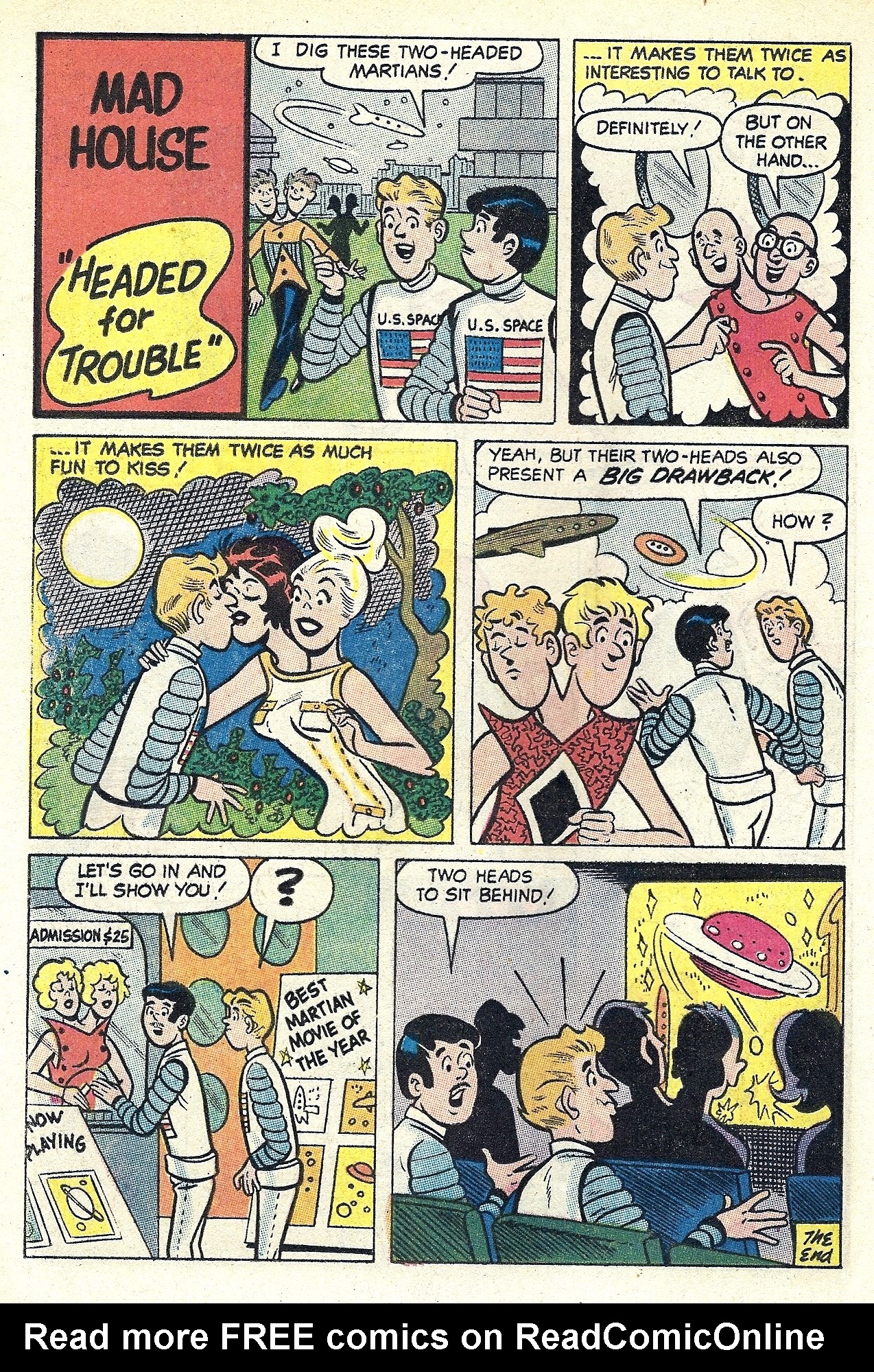 Read online Archie's Madhouse comic -  Issue #66 - 16