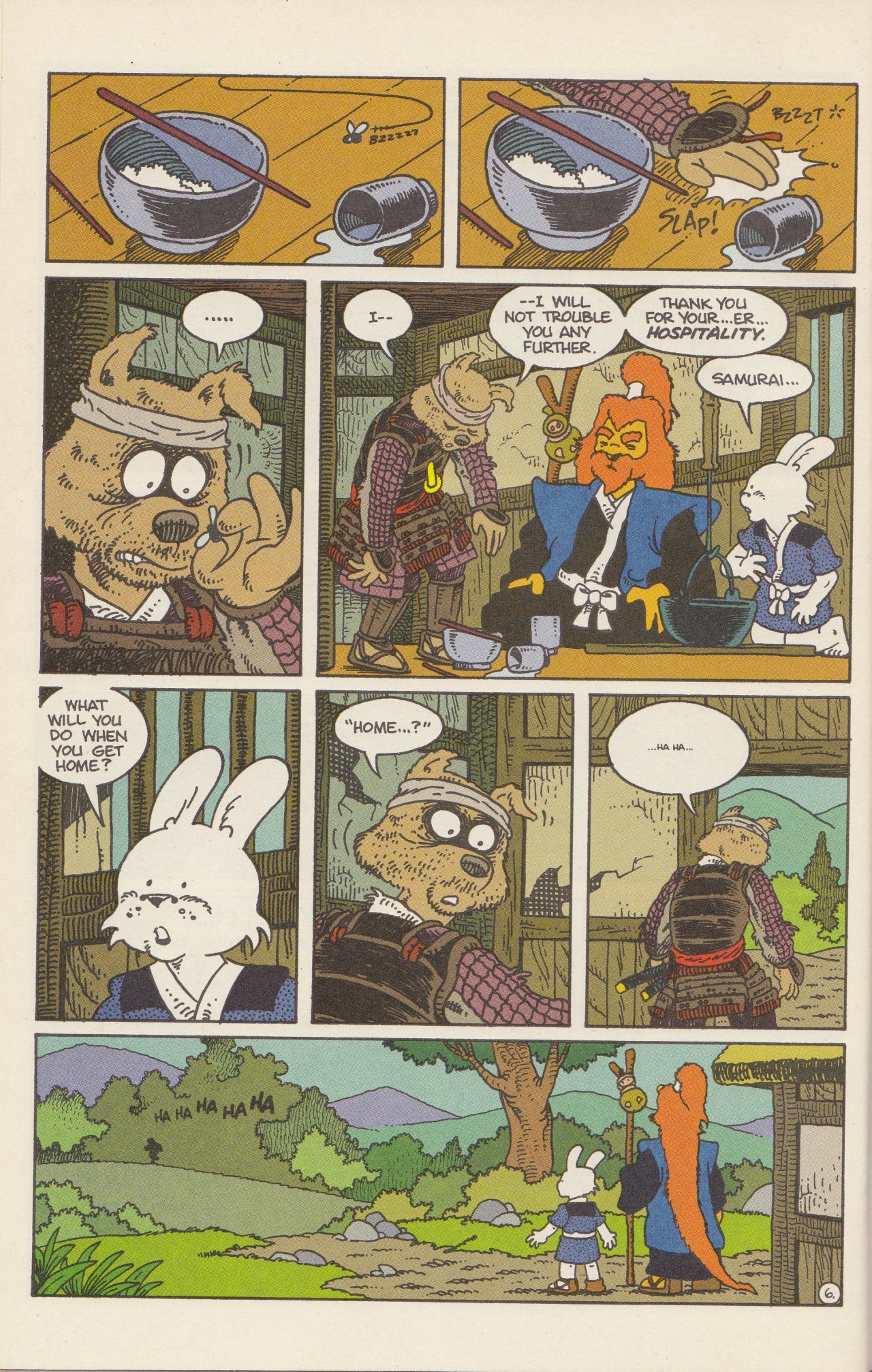 Read online Usagi Yojimbo (1993) comic -  Issue #6 - 28