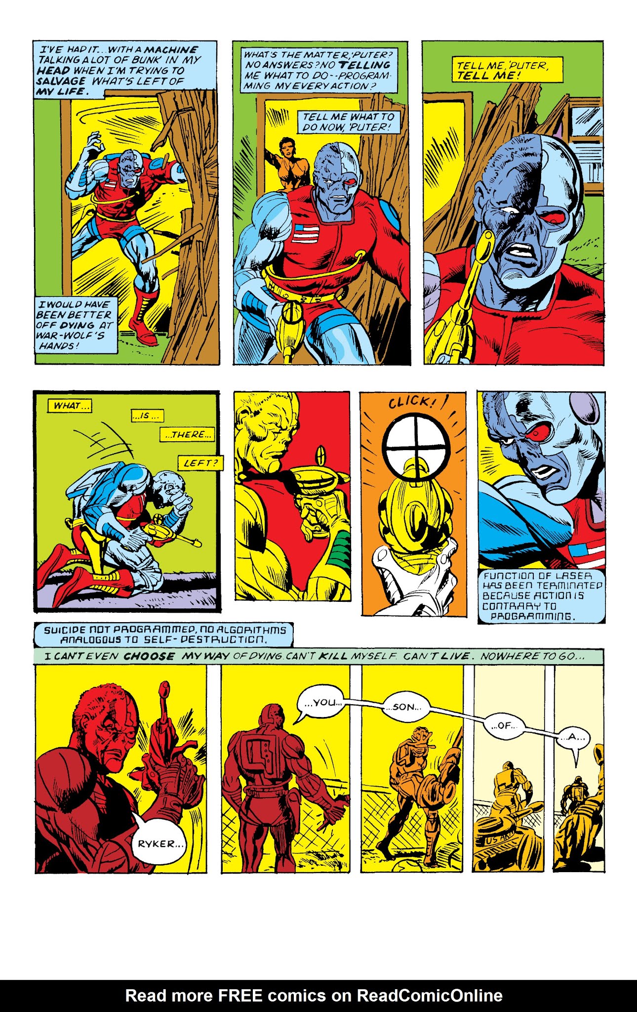 Read online Deathlok the Demolisher: The Complete Collection comic -  Issue # TPB - 54