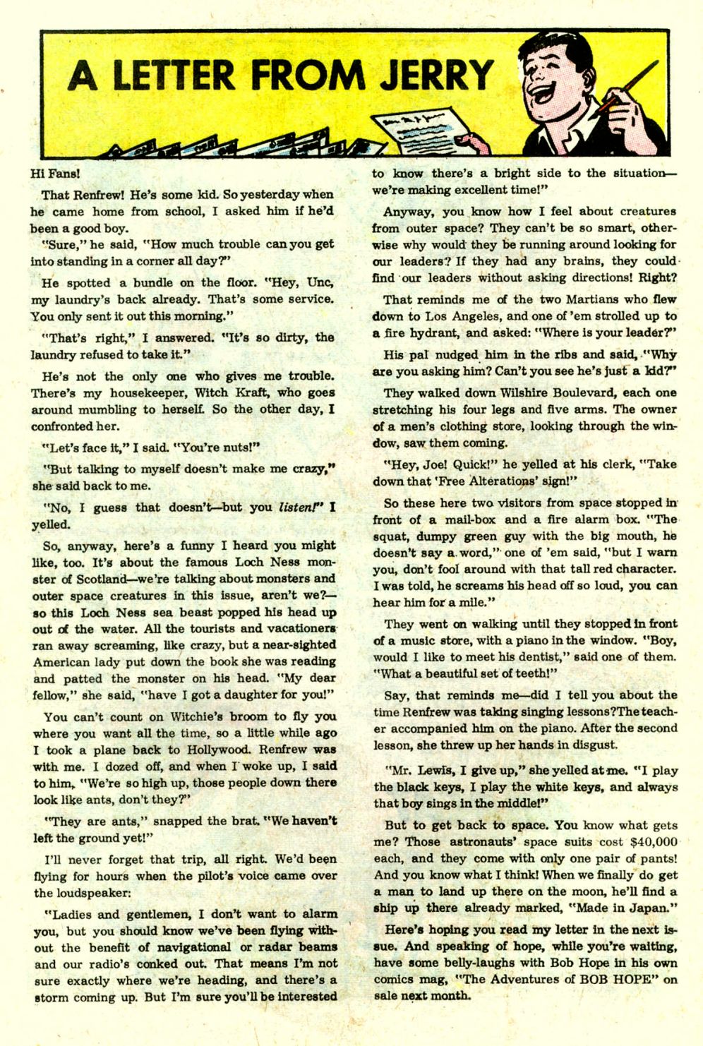 Read online The Adventures of Jerry Lewis comic -  Issue #101 - 12
