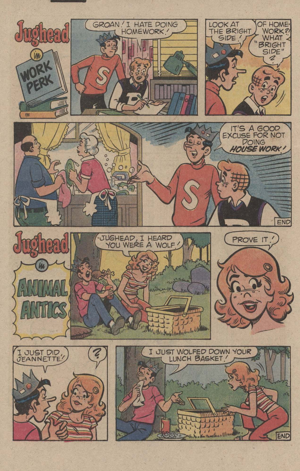 Read online Archie's Joke Book Magazine comic -  Issue #282 - 4