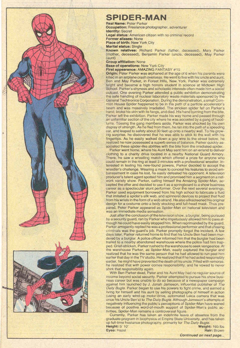 The Official Handbook of the Marvel Universe issue 10 - Page 21
