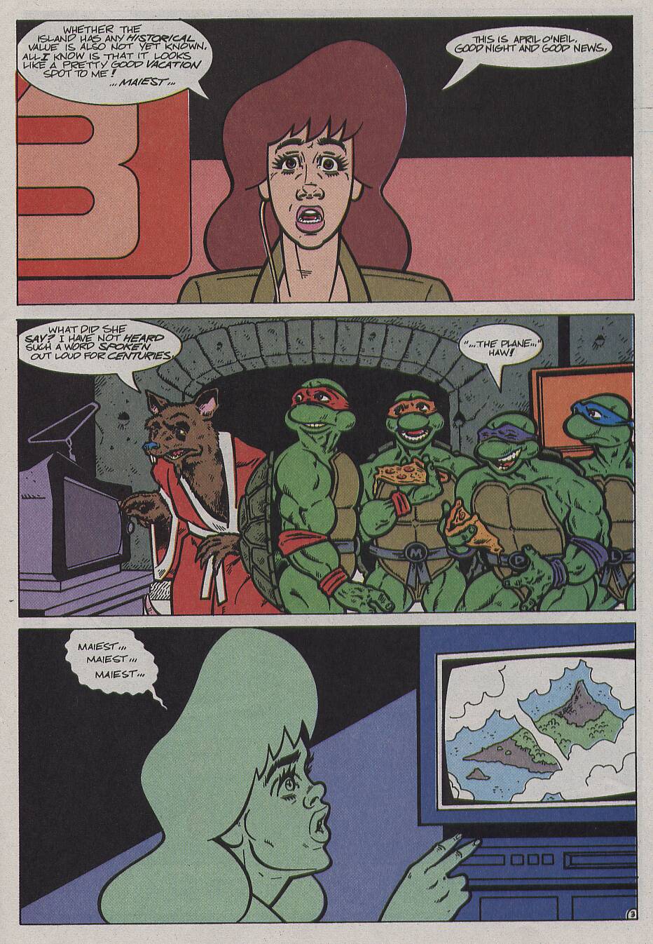 Read online Teenage Mutant Ninja Turtles Presents: April O'Neil (May East Saga) comic -  Issue #1 - 4