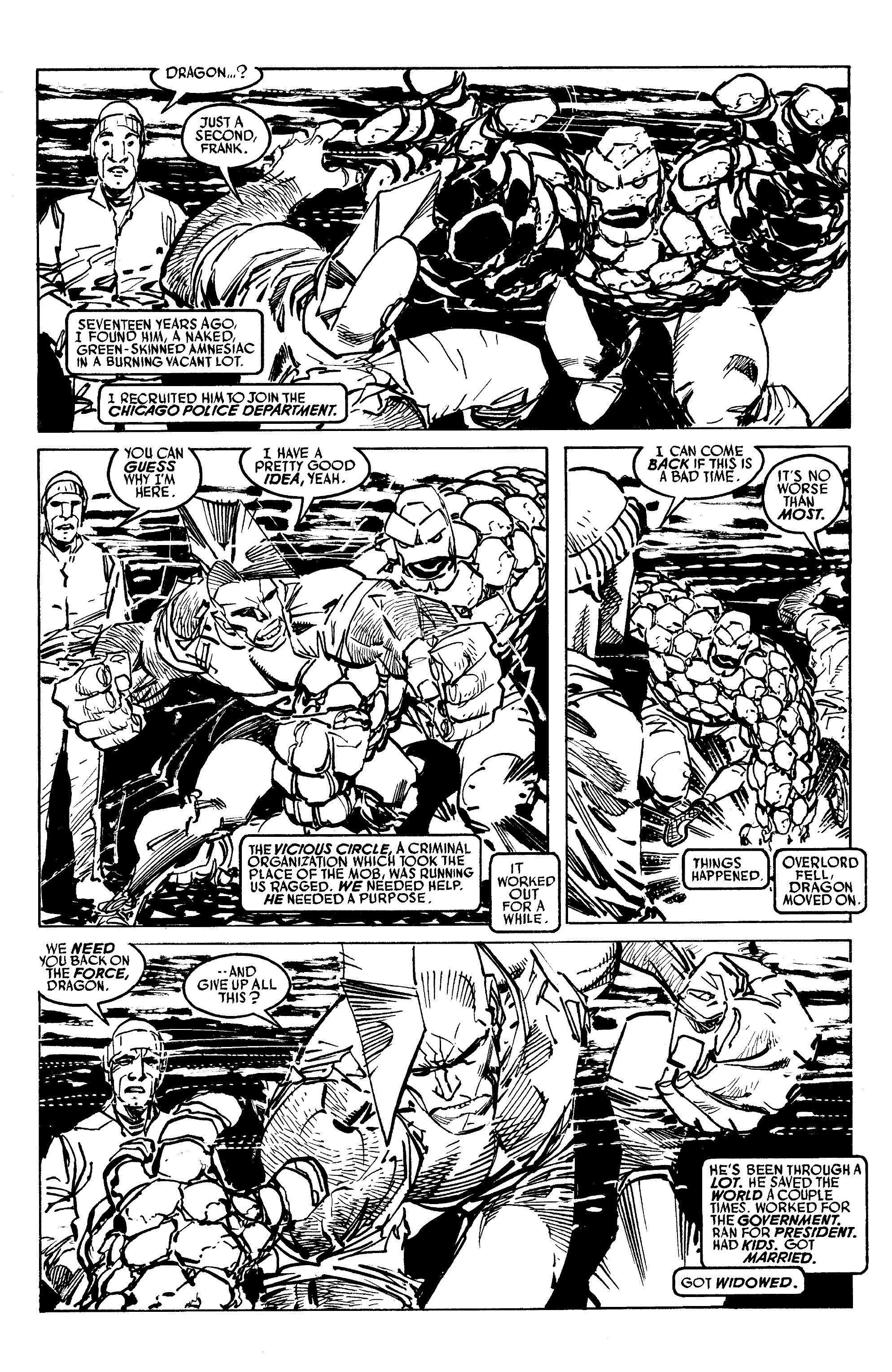 Read online Savage Dragon Archives comic -  Issue # TPB 6 (Part 4) - 77