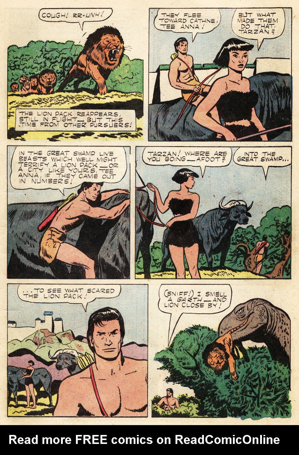 Read online Tarzan (1948) comic -  Issue #71 - 5