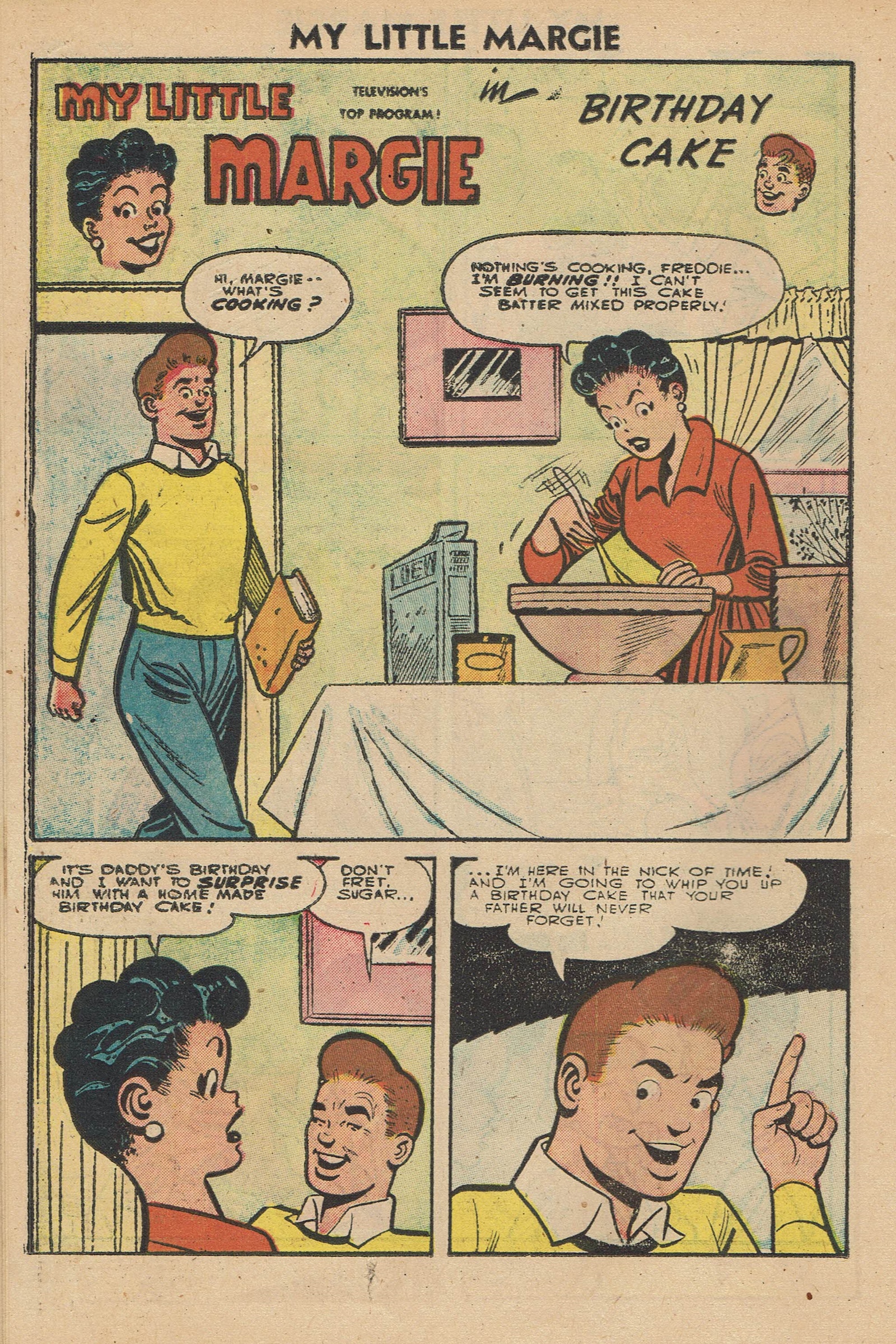 Read online My Little Margie (1954) comic -  Issue #11 - 26