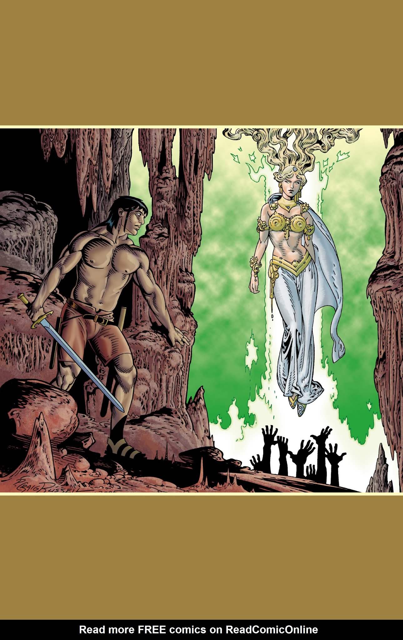 Read online Conan and the Jewels of Gwahlur comic -  Issue # _TPB - 88