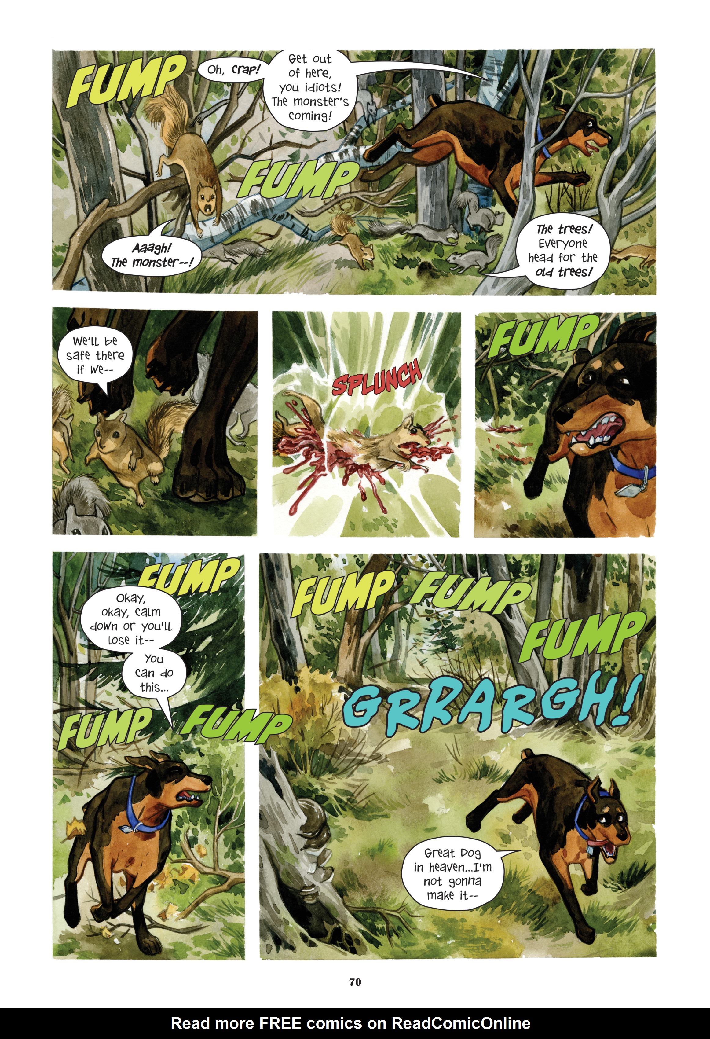 Read online Beasts of Burden: Neighborhood Watch (2019) comic -  Issue # TPB (Part 1) - 70