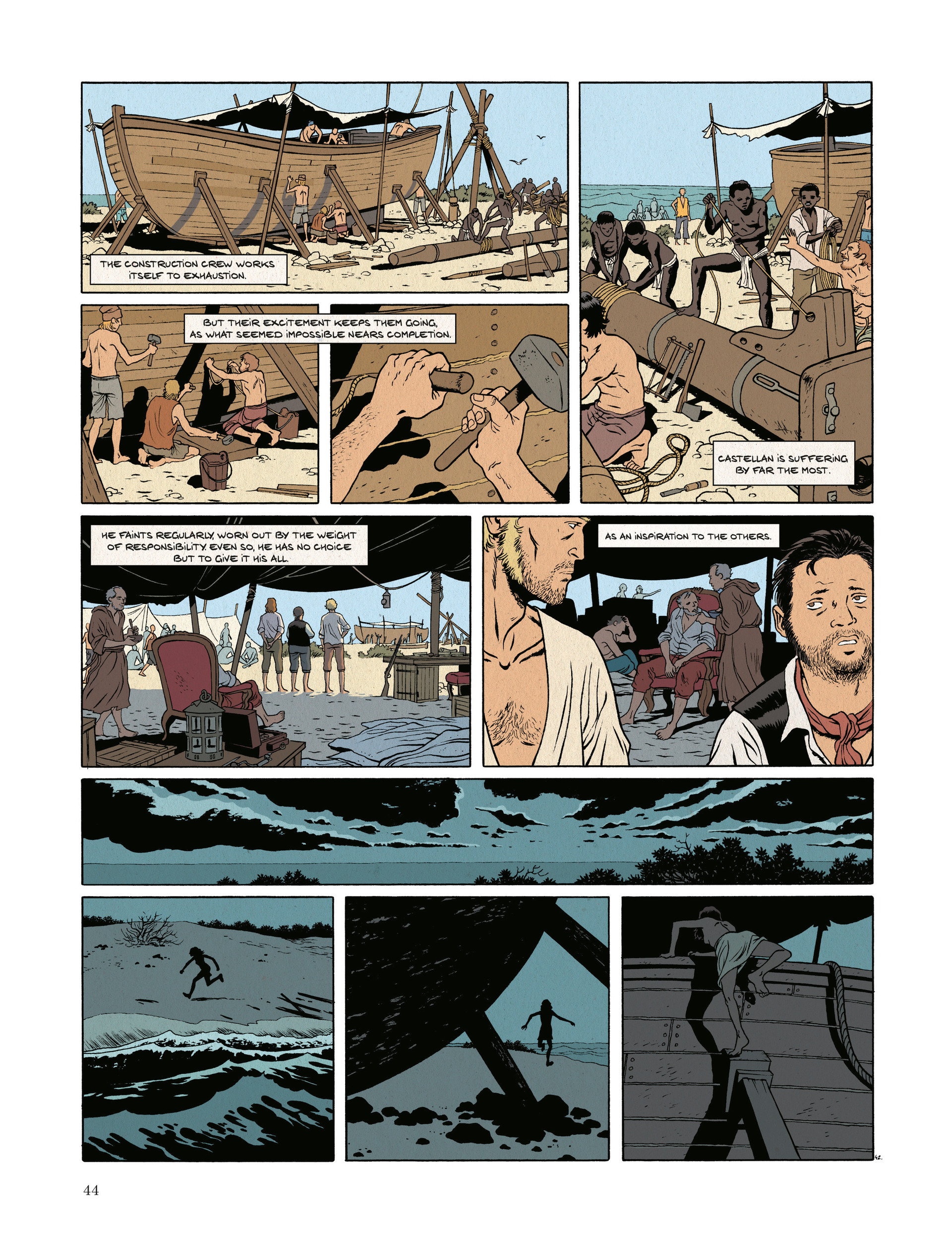 Read online The Forgotten Slaves of Tromelin comic -  Issue # TPB - 46