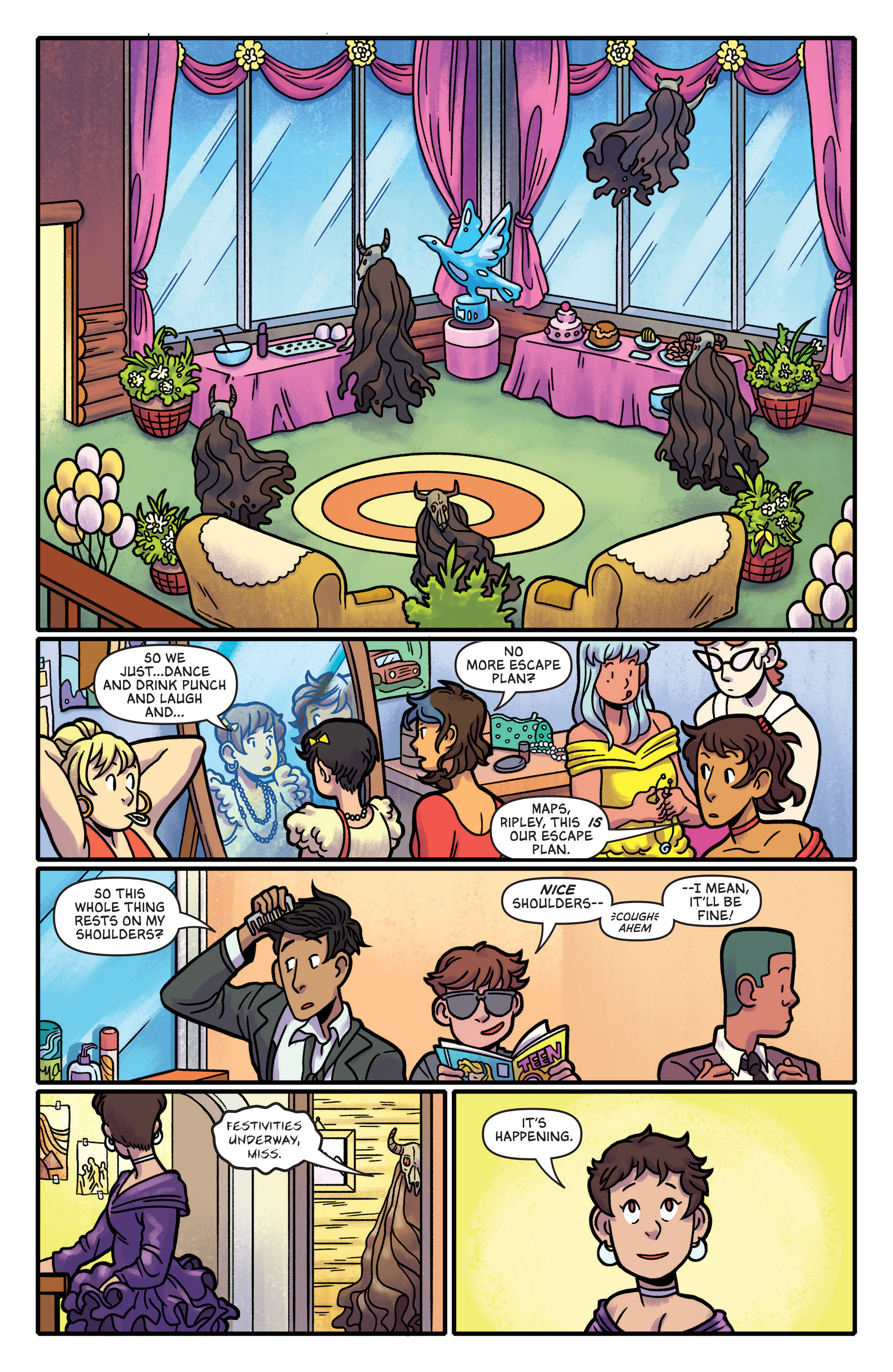 Read online Lumberjanes/Gotham Academy comic -  Issue #4 - 20