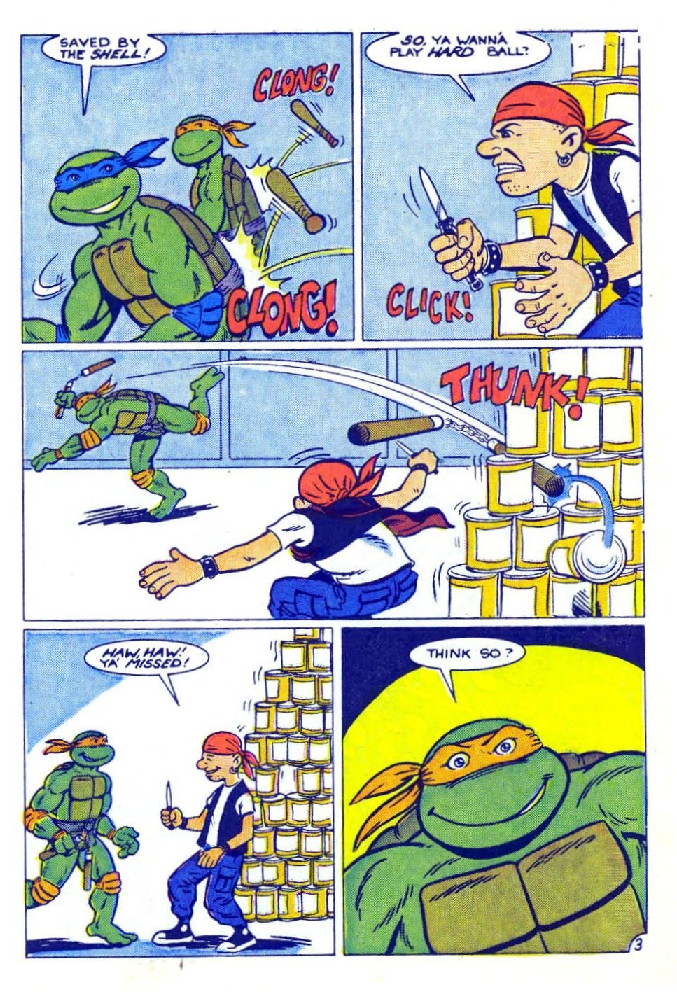 Read online Teenage Mutant Ninja Turtles Adventures (1989) comic -  Issue #1 - 5