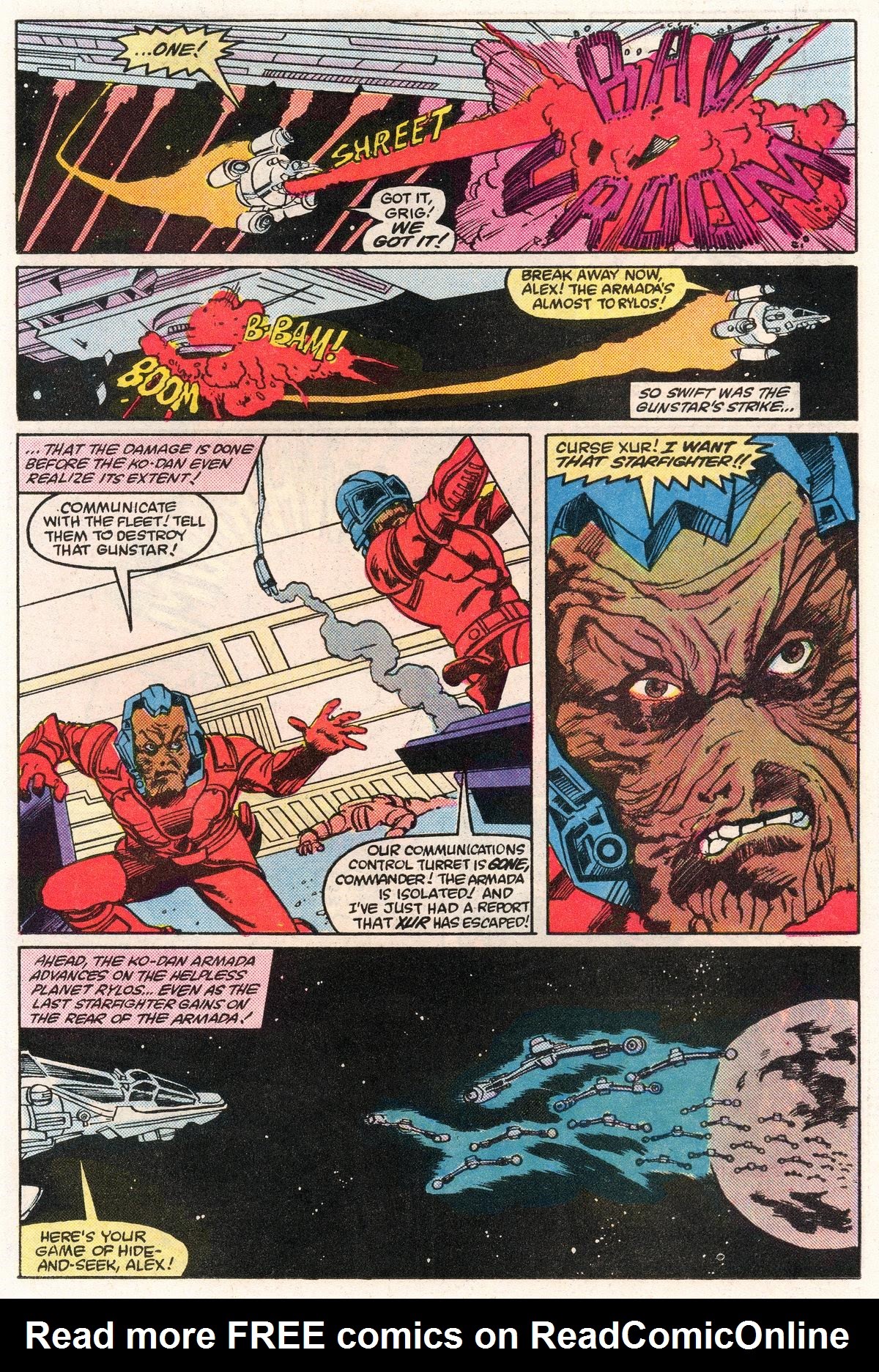 Read online The Last Starfighter comic -  Issue #3 - 10