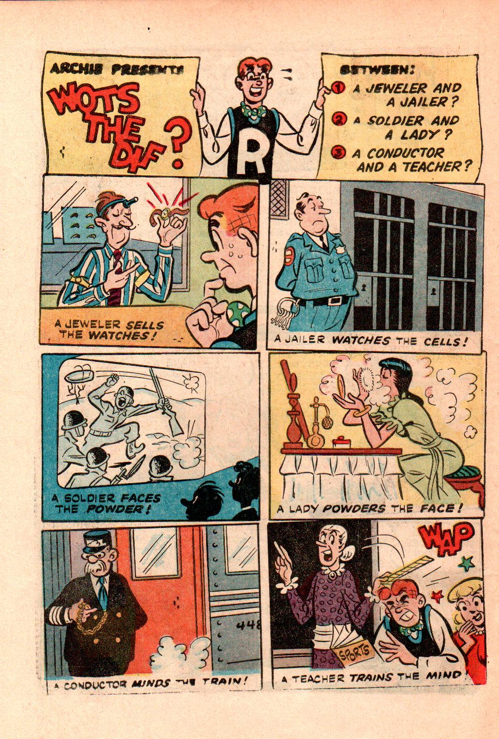 Read online Archie's Joke Book Magazine comic -  Issue #44 - 26