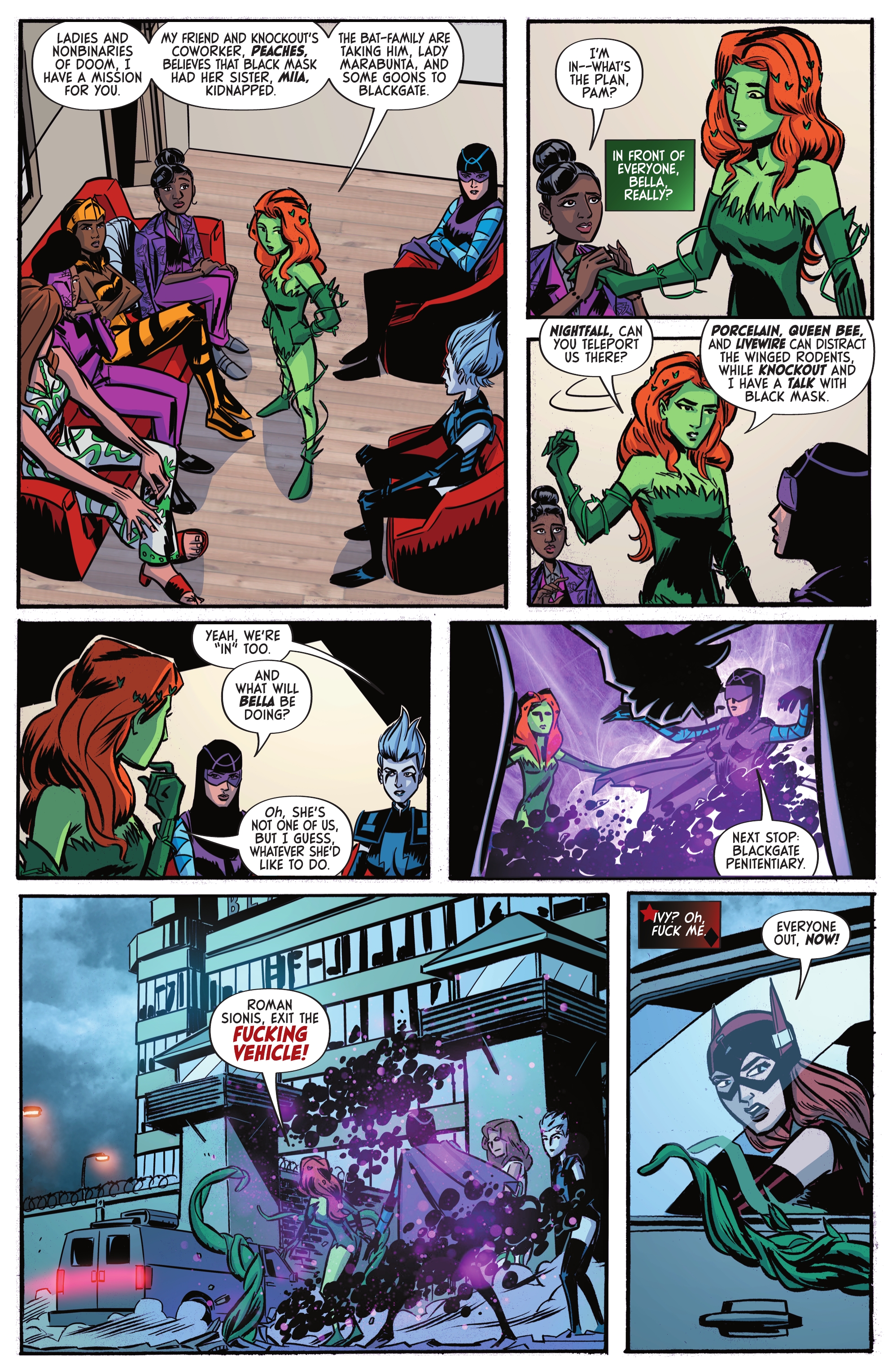 Read online Harley Quinn: The Animated Series: Legion of Bats! comic -  Issue #5 - 18