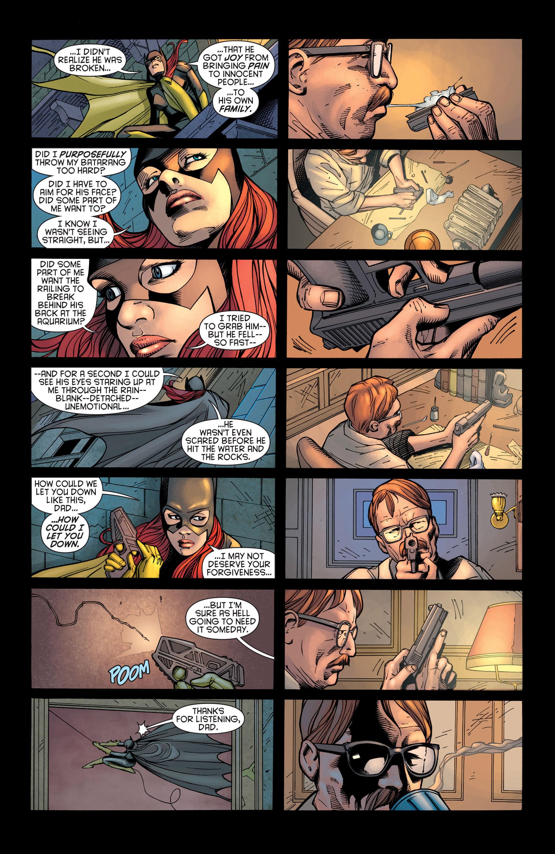 Read online Batman and Robin (2011) comic -  Issue #21 - Batman and Batgirl - 7