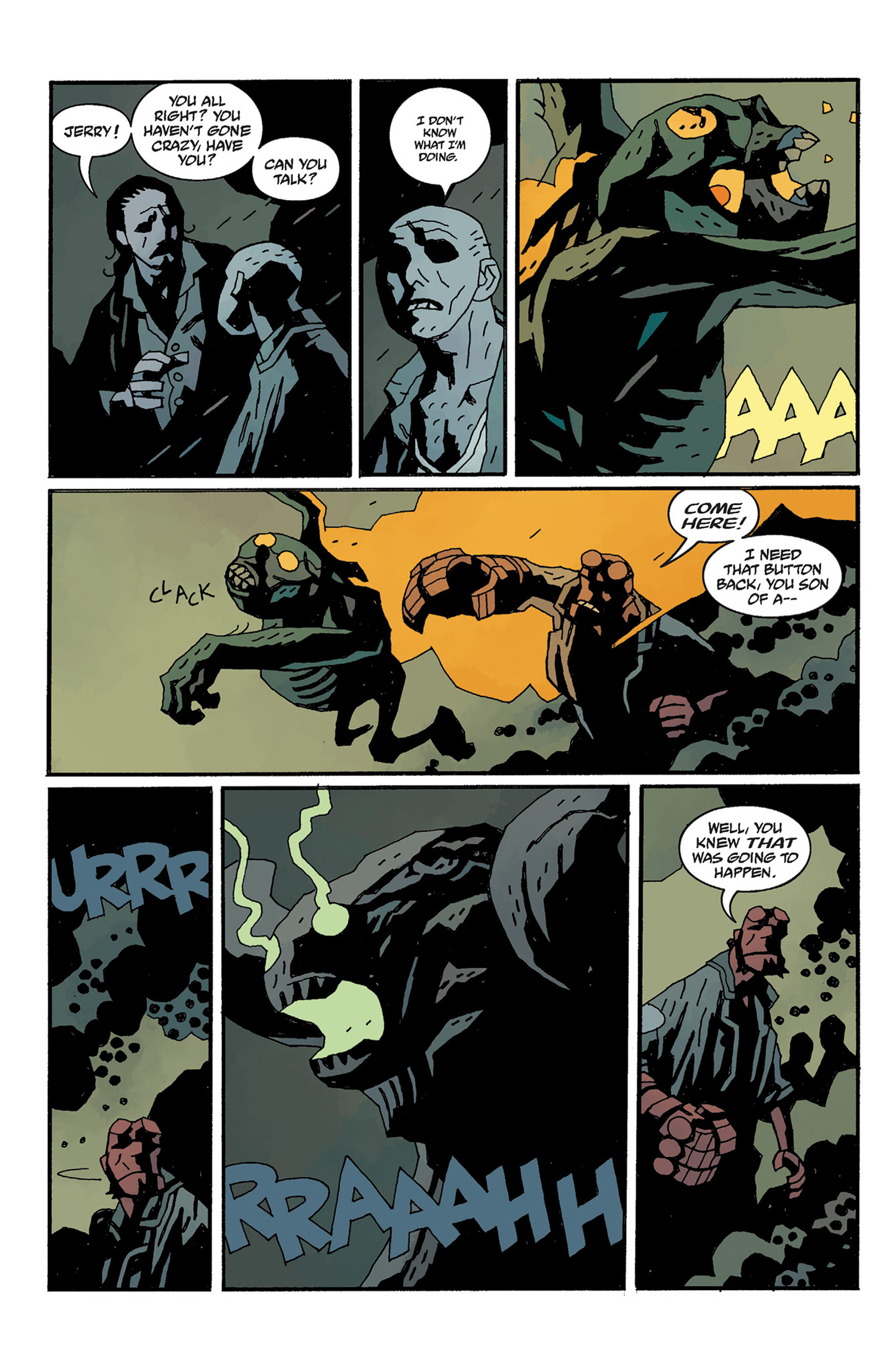 Read online Hellboy: The Crooked Man and Others comic -  Issue # TPB - 126