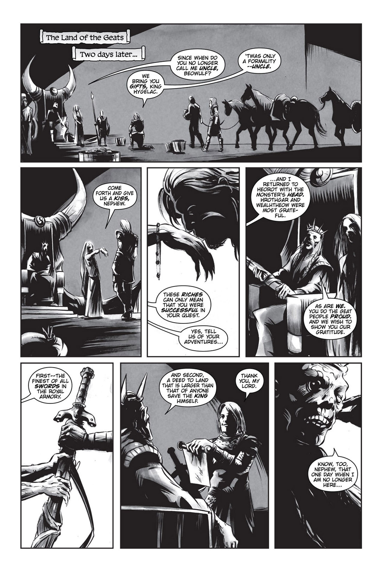 Read online Beowulf: The Graphic Novel comic -  Issue # Full - 44