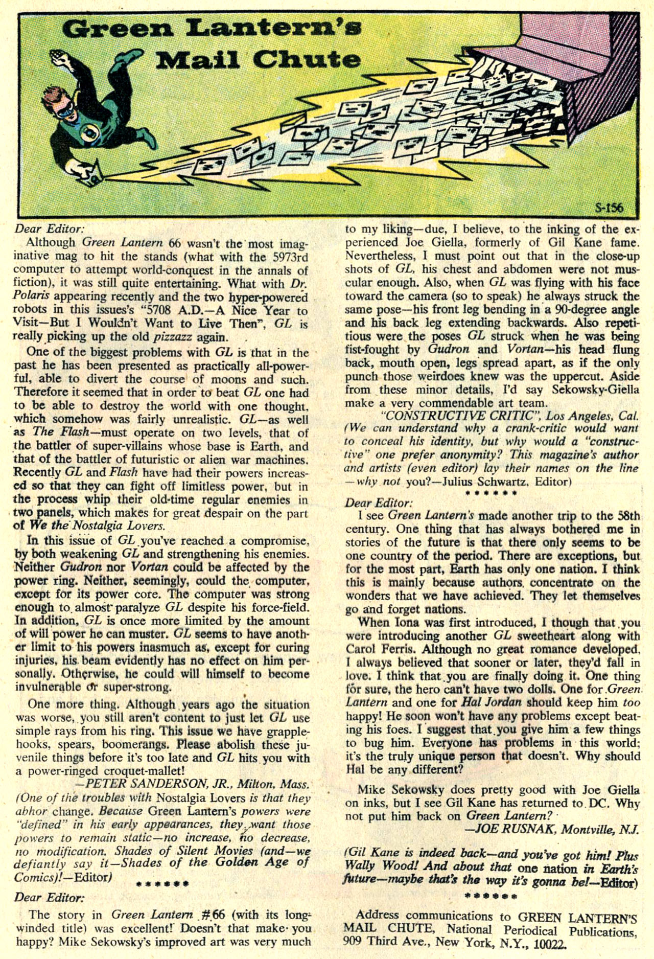 Green Lantern (1960) Issue #69 #72 - English 20