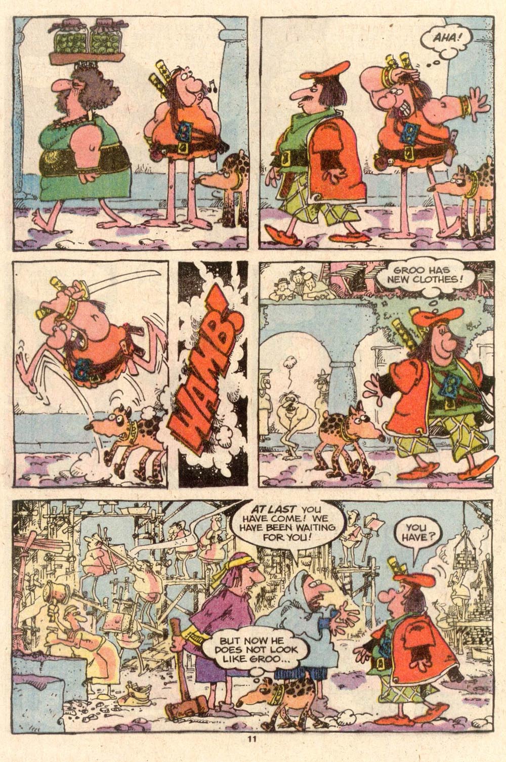Read online Sergio Aragonés Groo the Wanderer comic -  Issue #46 - 11