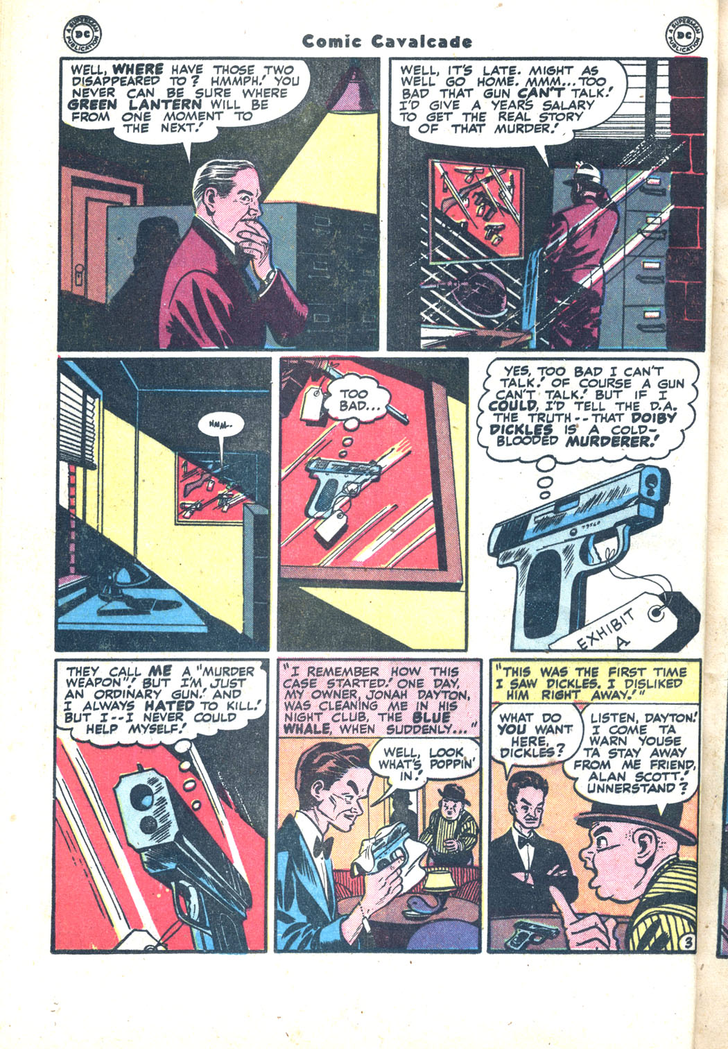 Read online Comic Cavalcade comic -  Issue #23 - 34