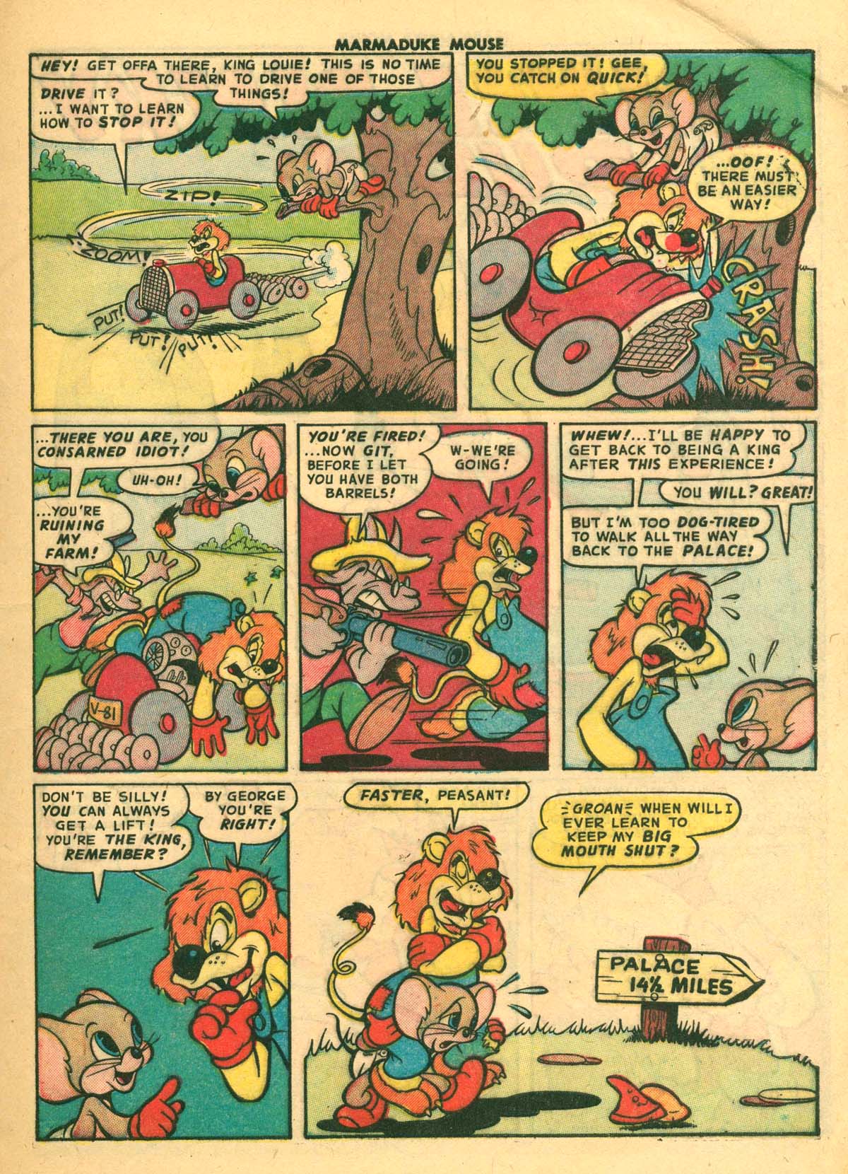 Read online Marmaduke Mouse comic -  Issue #33 - 9