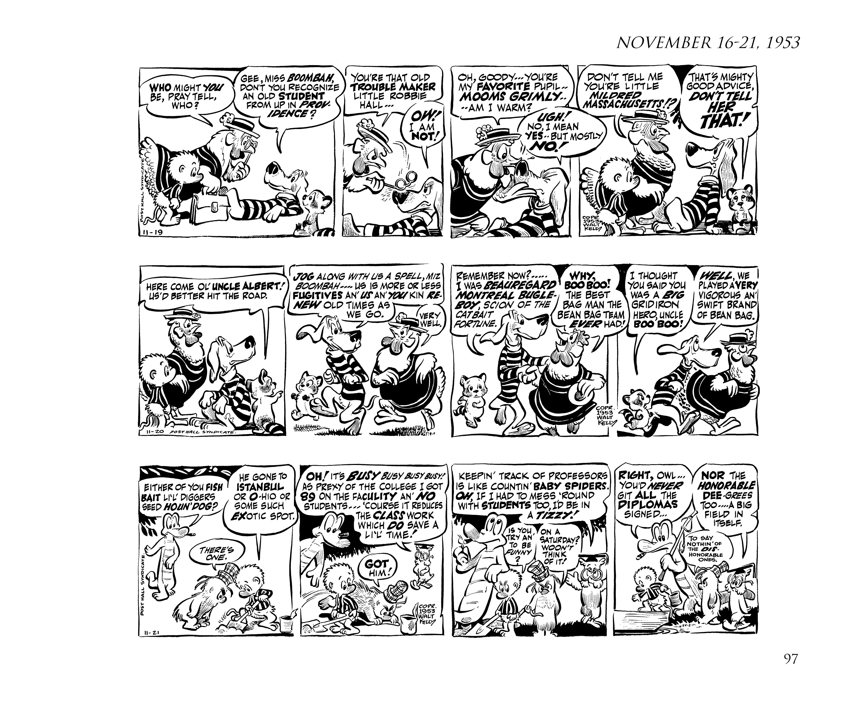 Read online Pogo by Walt Kelly: The Complete Syndicated Comic Strips comic -  Issue # TPB 3 (Part 2) - 9