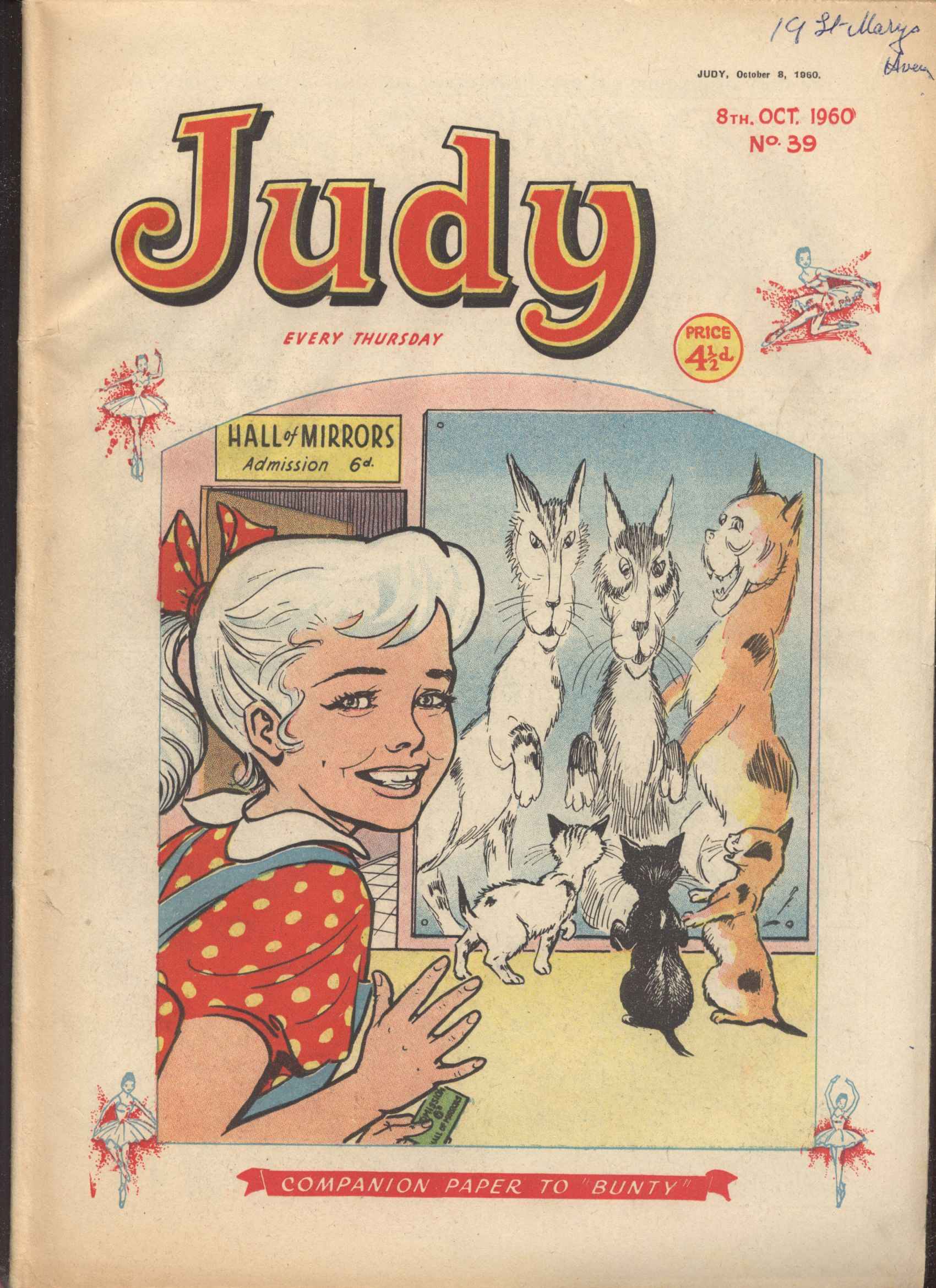 Read online Judy comic -  Issue #39 - 1