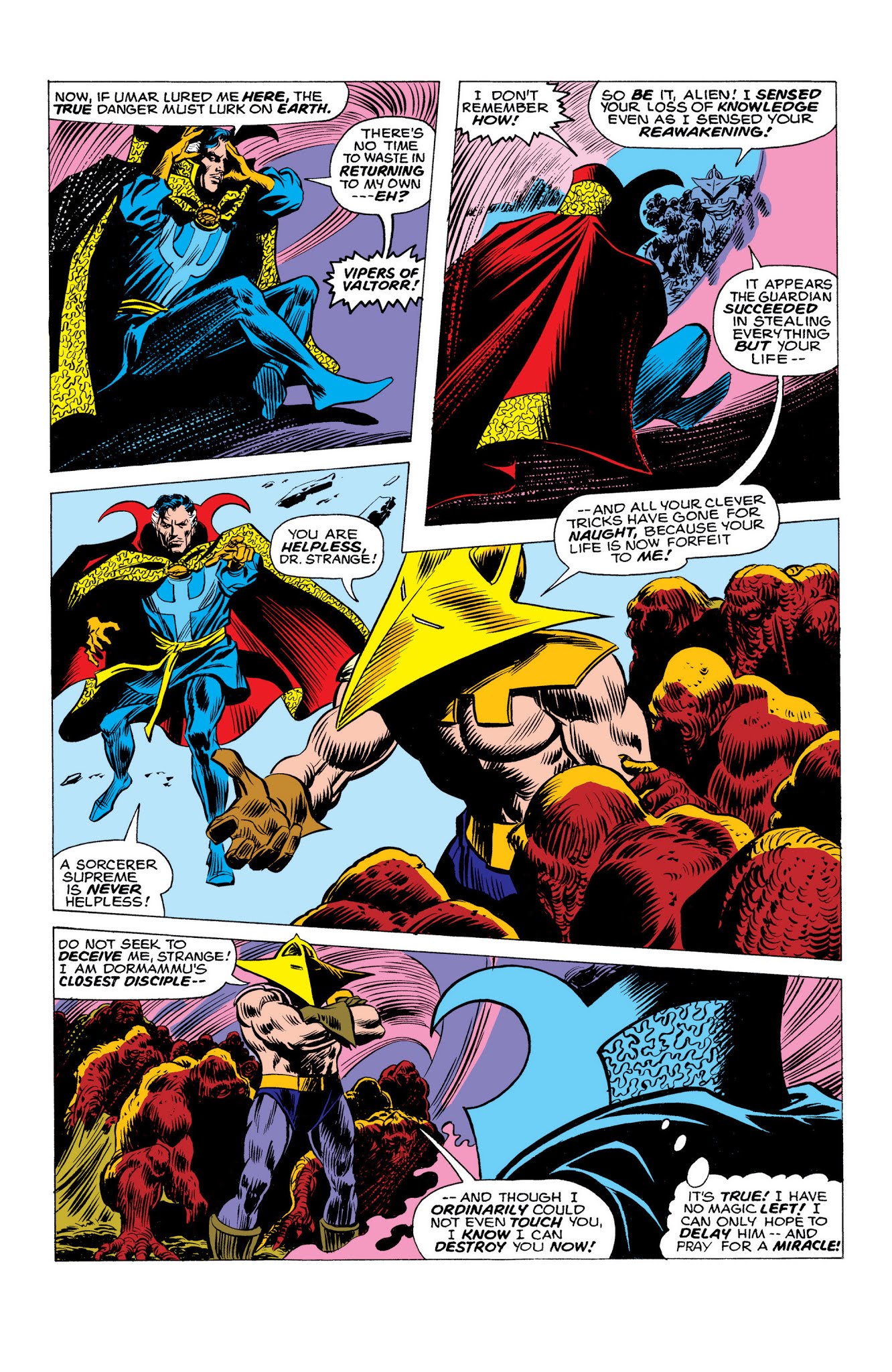 Read online Marvel Masterworks: Doctor Strange comic -  Issue # TPB 5 (Part 3) - 24