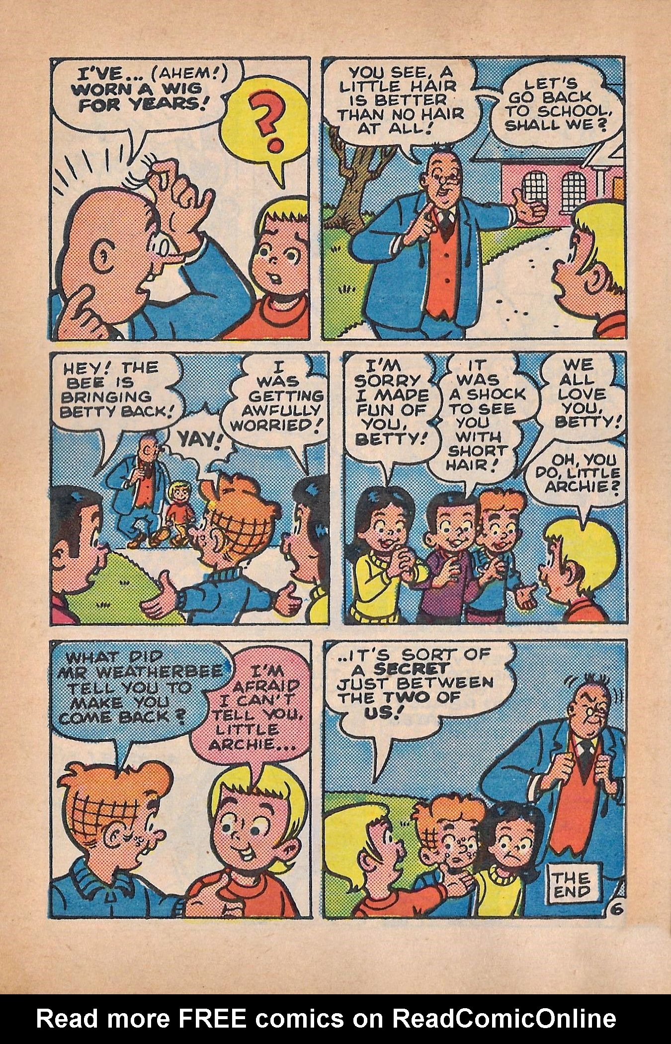 Read online Little Archie Comics Digest Magazine comic -  Issue #36 - 74