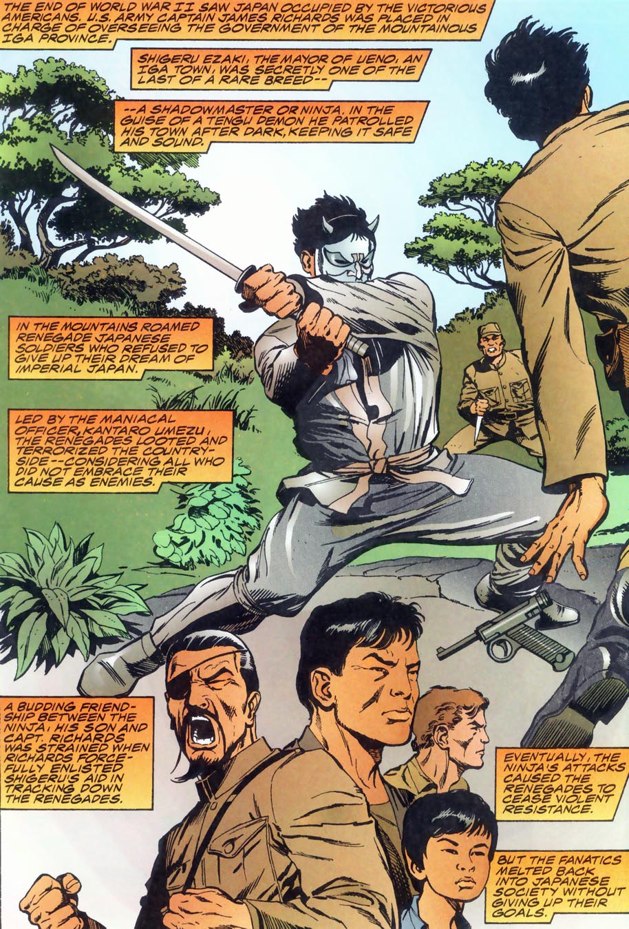 Read online Shadowmasters comic -  Issue #2 - 4