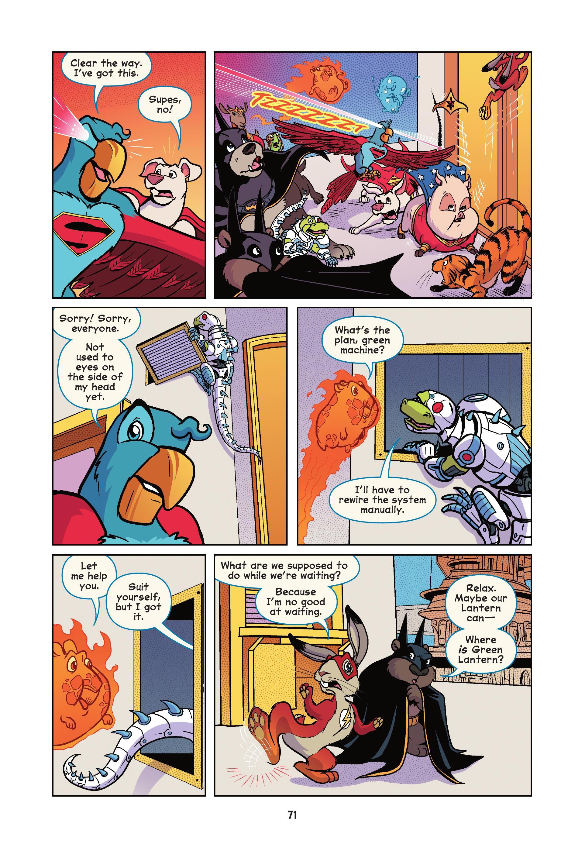 Read online DC League of Super-Pets: The Great Mxy-Up comic -  Issue # TPB (Part 1) - 69