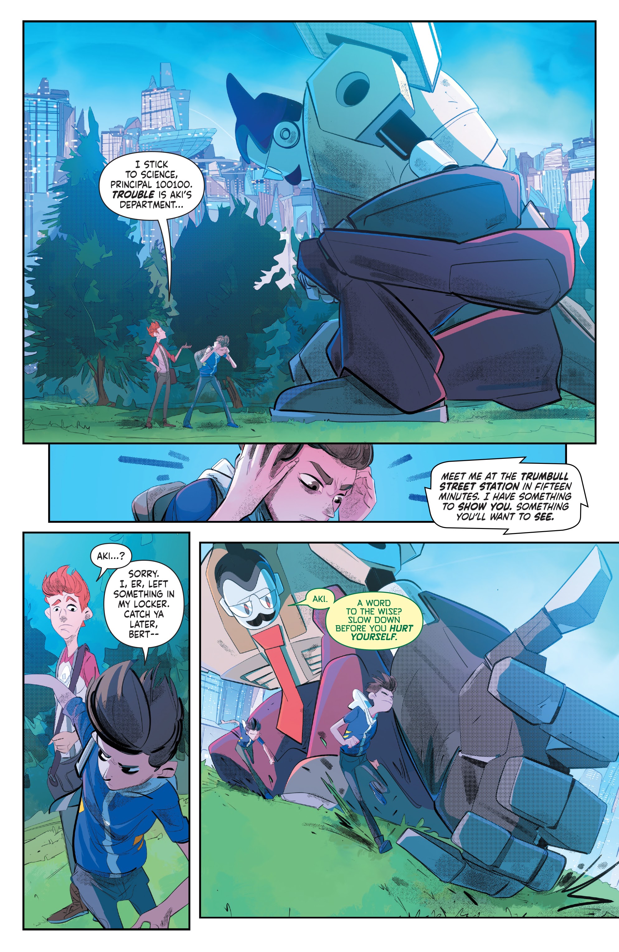 Read online Mega Man: Fully Charged comic -  Issue #3 - 4