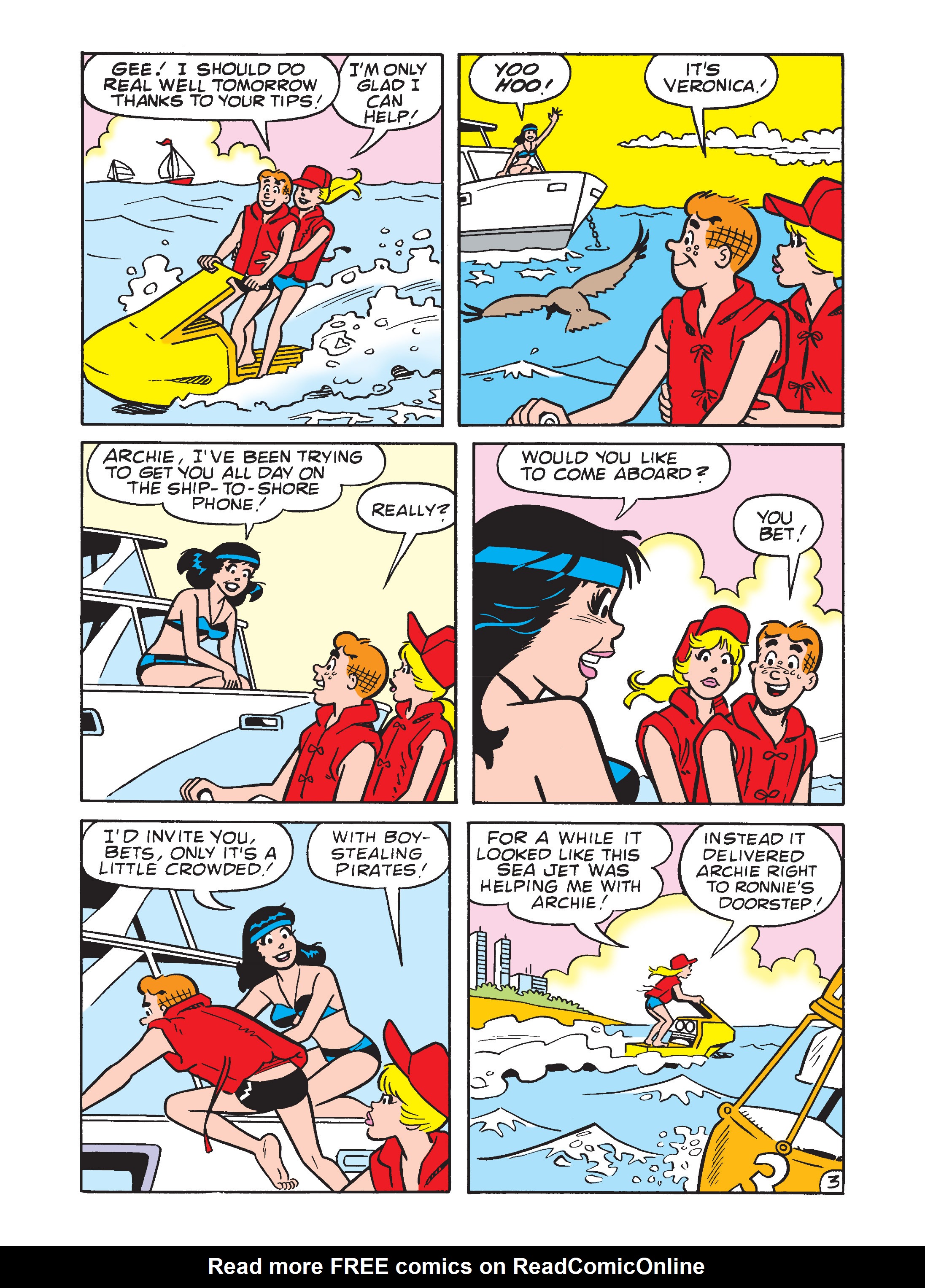 Read online Betty and Veronica Double Digest comic -  Issue #225 - 266