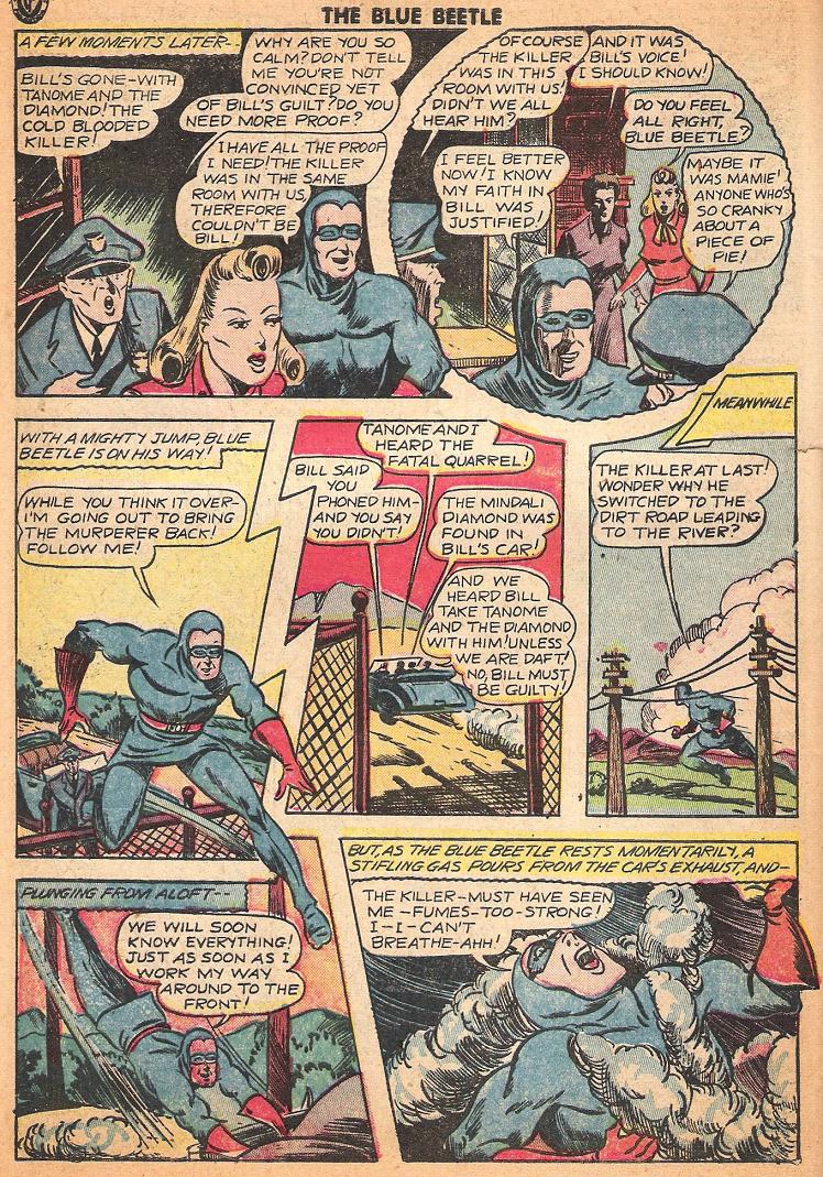 Read online The Blue Beetle comic -  Issue #36 - 38