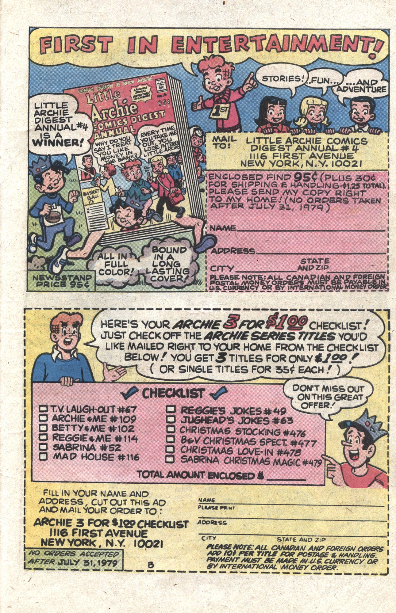 Read online Archie's Joke Book Magazine comic -  Issue #255 - 27