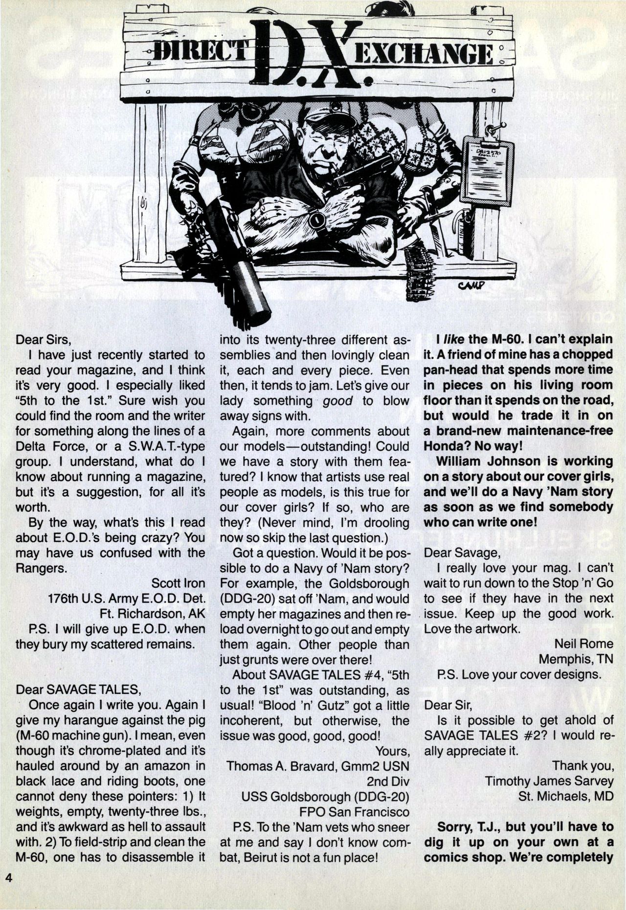 Read online Savage Tales (1985) comic -  Issue #6 - 5