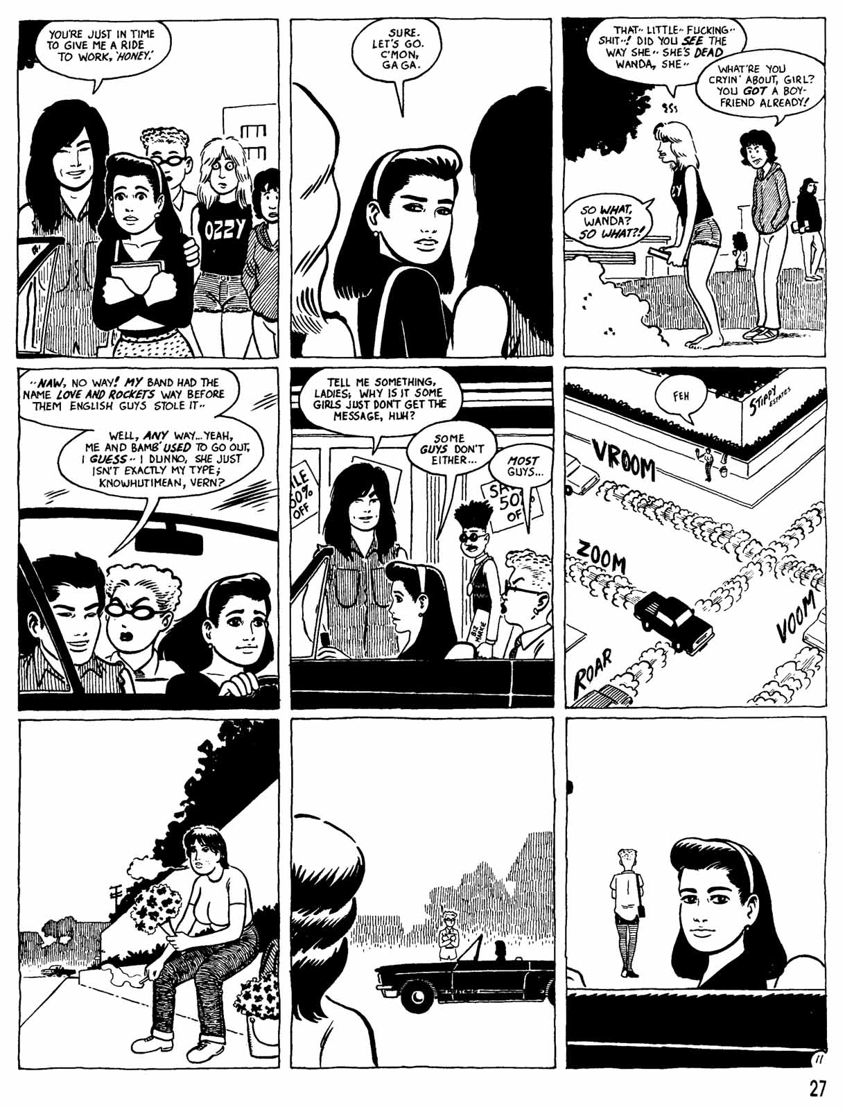 Read online Love and Rockets (1982) comic -  Issue #32 - 29