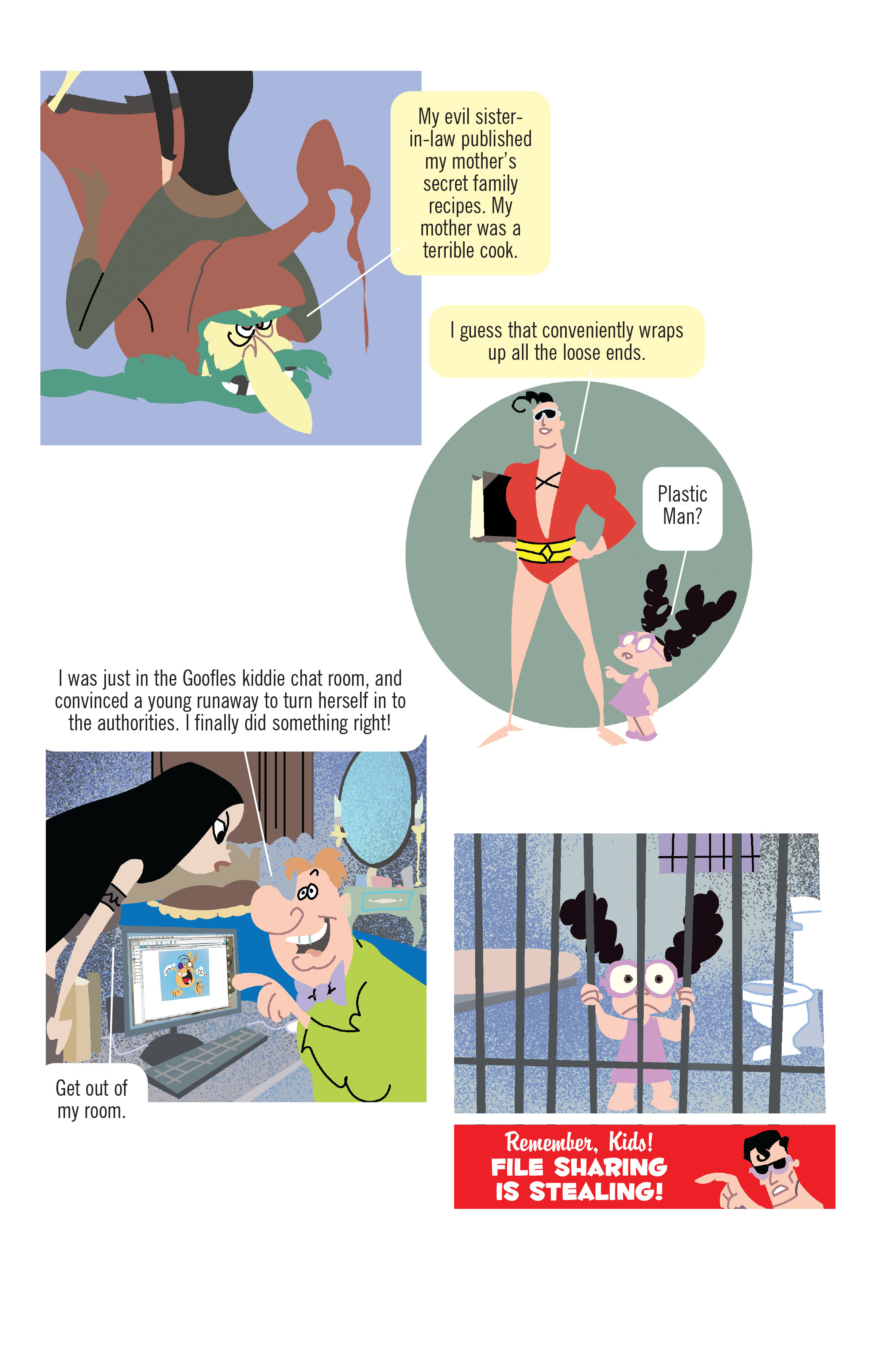 Read online Plastic Man (2004) comic -  Issue # _Rubber Banded - The Deluxe Edition (Part 4) - 4