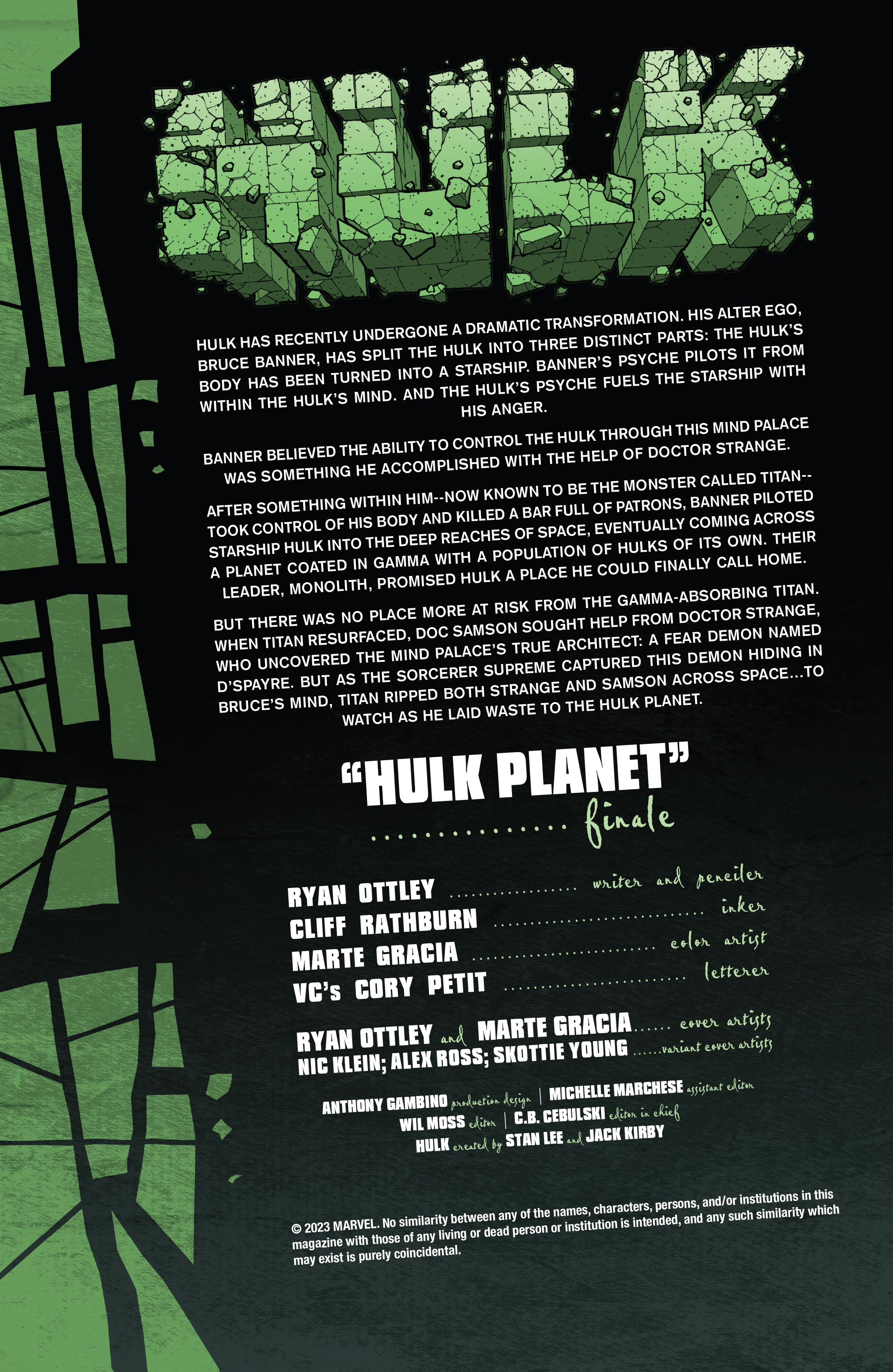Read online Hulk (2021) comic -  Issue #14 - 2