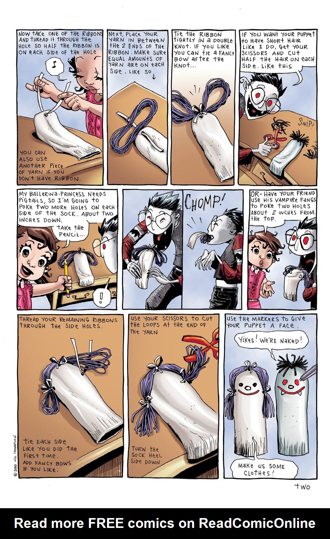 Read online Scary Godmother Comic Book Stories comic -  Issue # TPB - 292