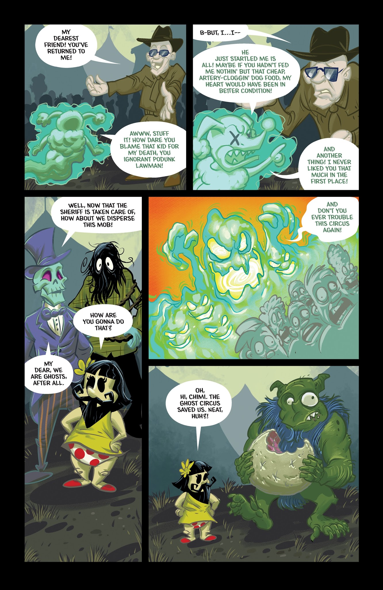 Read online Chimichanga: Sorrow of the World's Worst Face comic -  Issue #4 - 23
