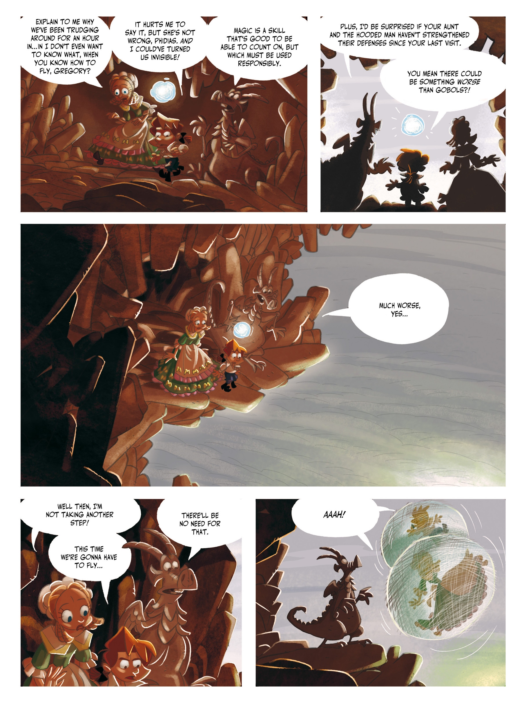 Read online Gregory and the Gargoyles comic -  Issue #5 - 37