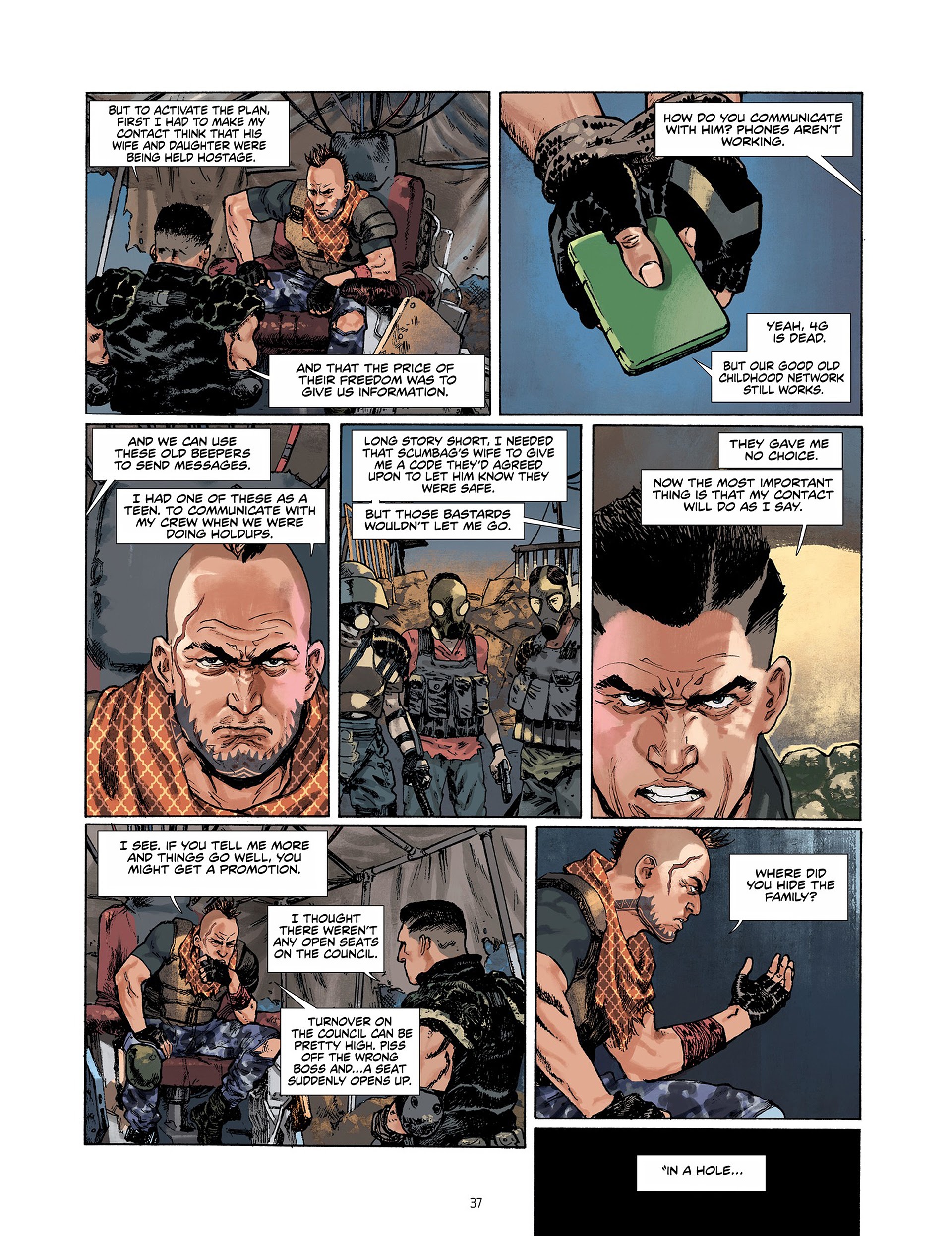 Read online Tom Clancy's The Division: Remission comic -  Issue # Full - 37