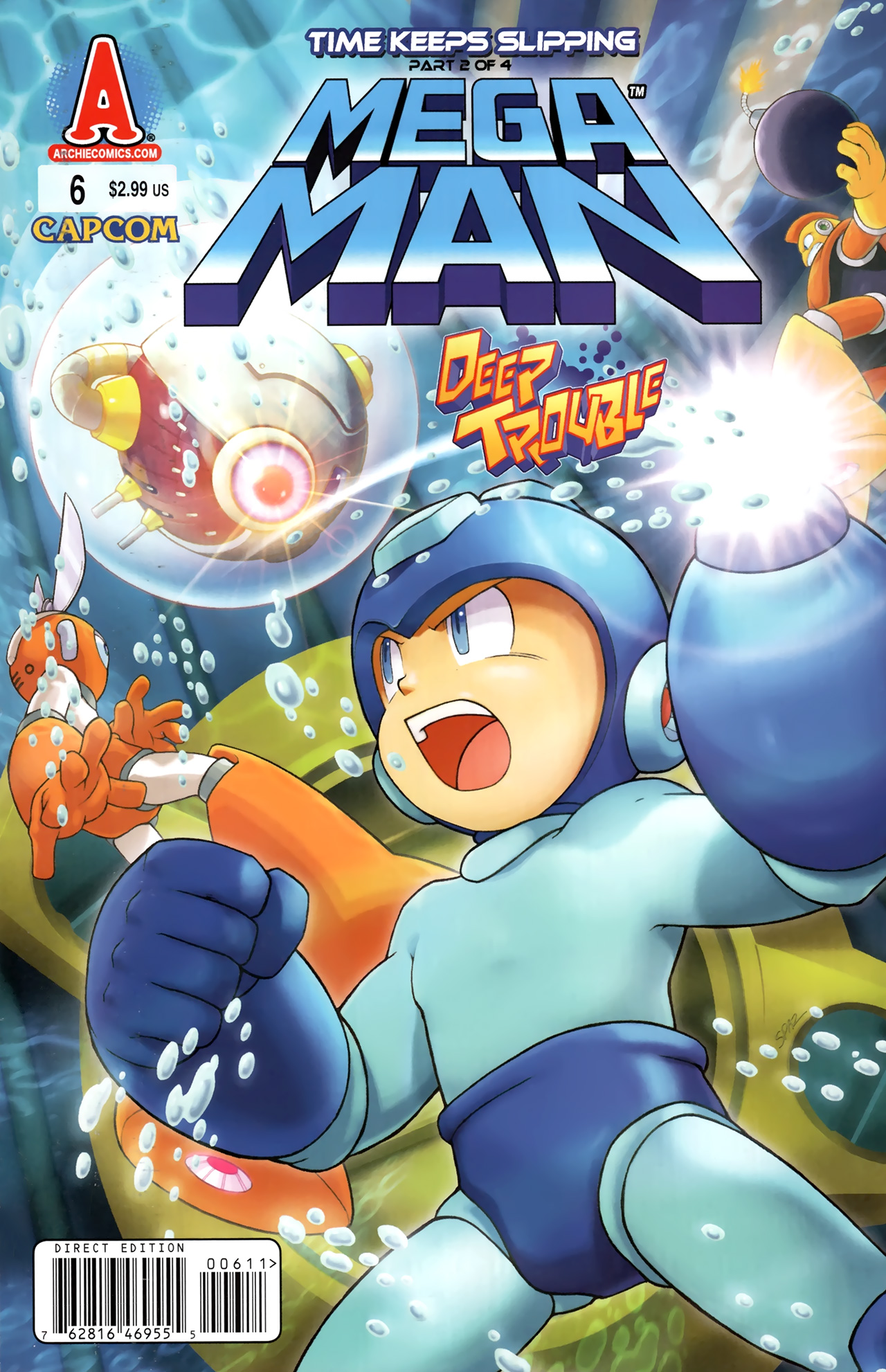 Read online Mega Man comic -  Issue #6 - 1