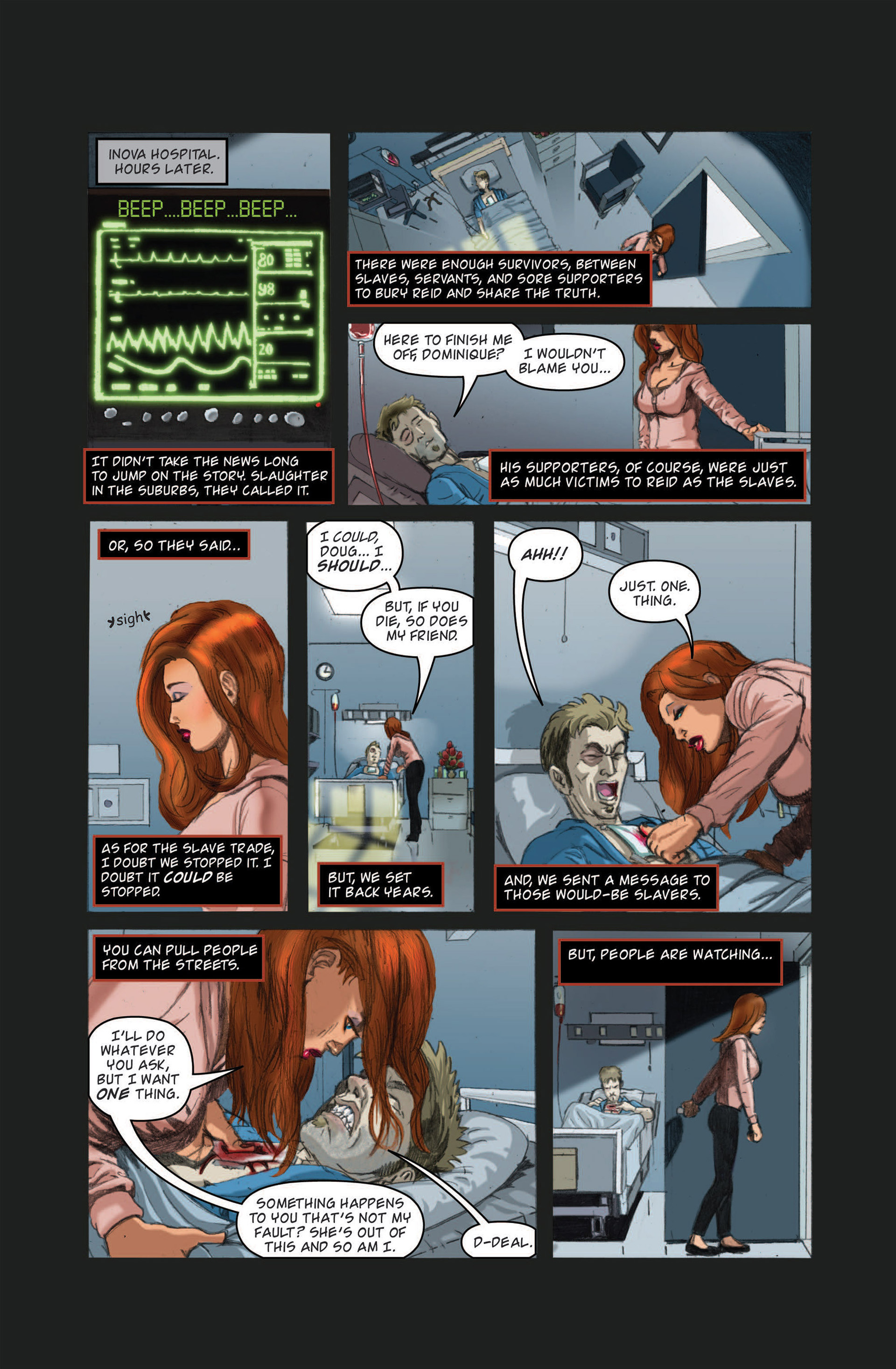 Read online Simmons Comics Presents Zipper vs Dominatrix comic -  Issue # TPB - 81