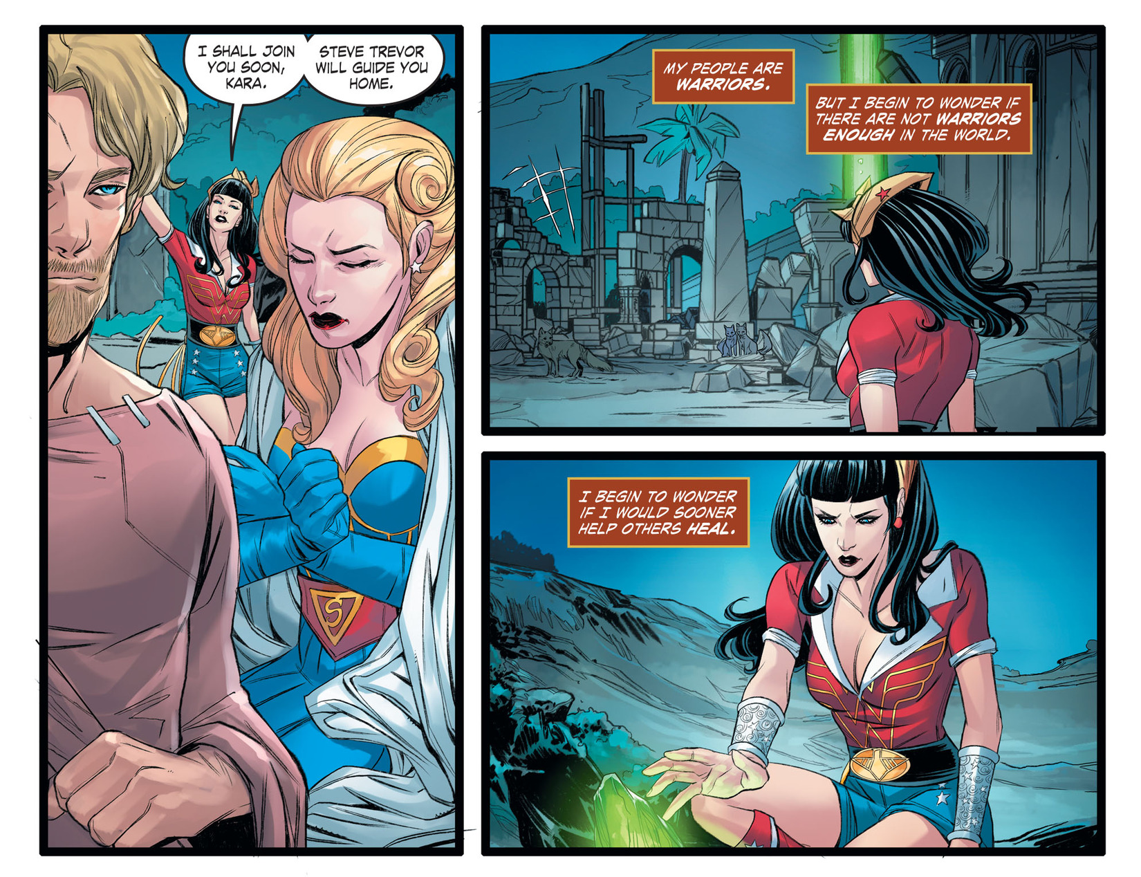 Read online DC Comics: Bombshells comic -  Issue #68 - 6