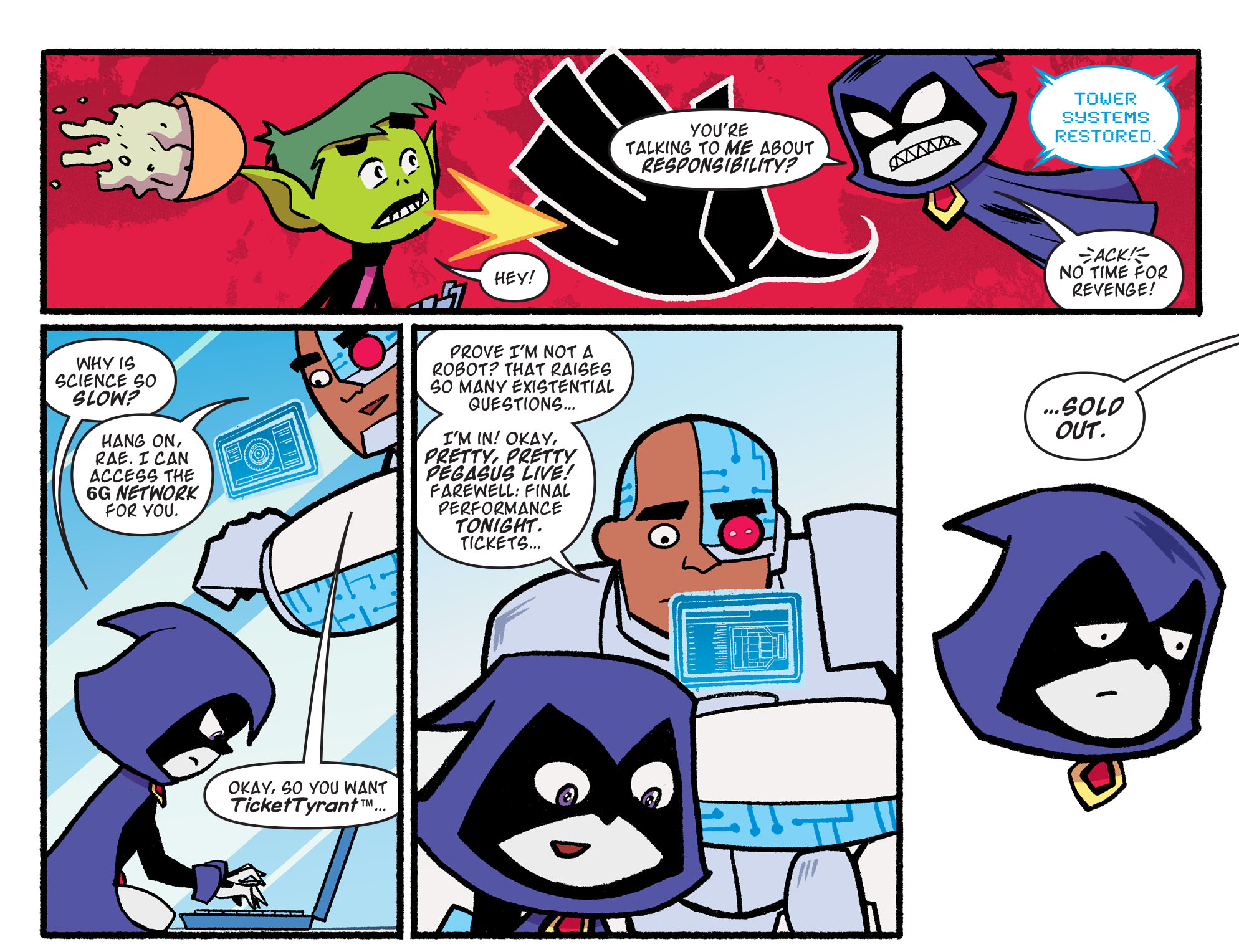Read online Teen Titans Go! (2013) comic -  Issue #71 - 7