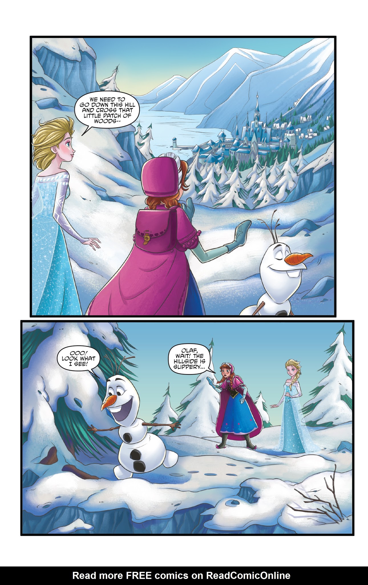 Read online Disney Frozen comic -  Issue #2 - 19